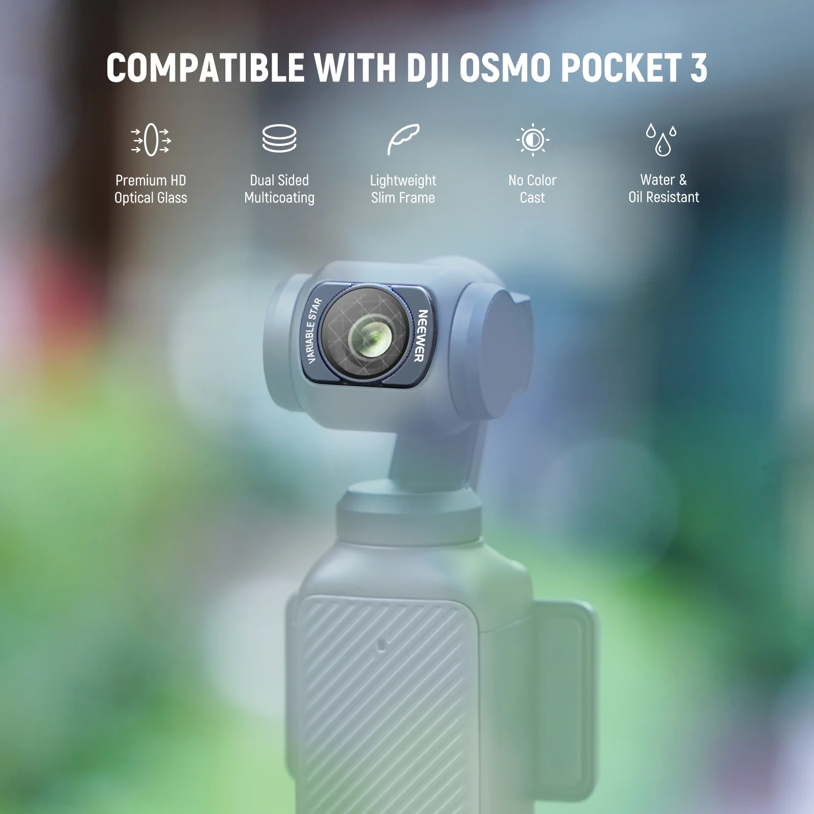 NEEWER Cinematic Effect Filter For DJI Osmo Pocket 3 / Pocket 4 - Image 27