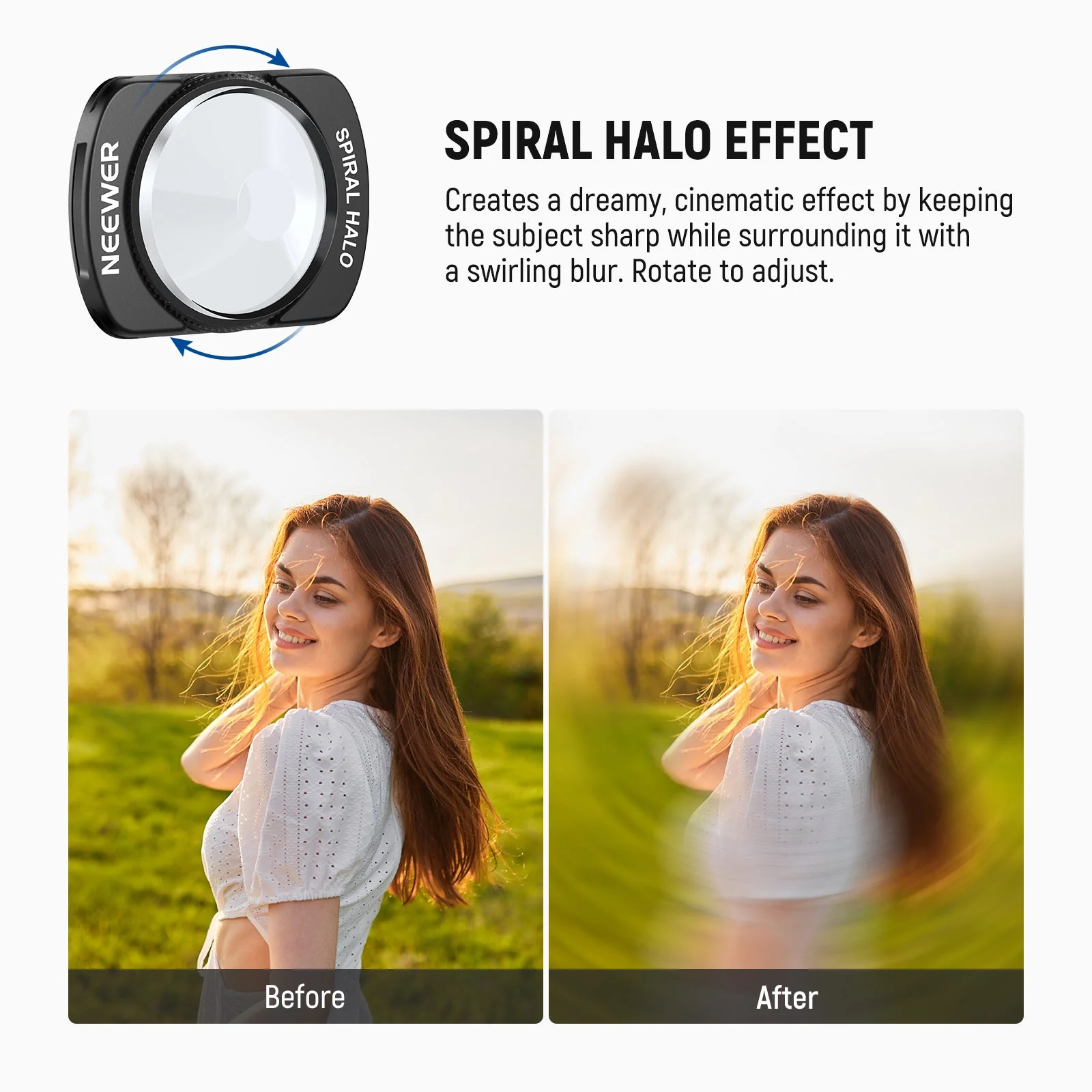 NEEWER Cinematic Effect Filter For DJI Osmo Pocket 3 / Pocket 4 - Image 3