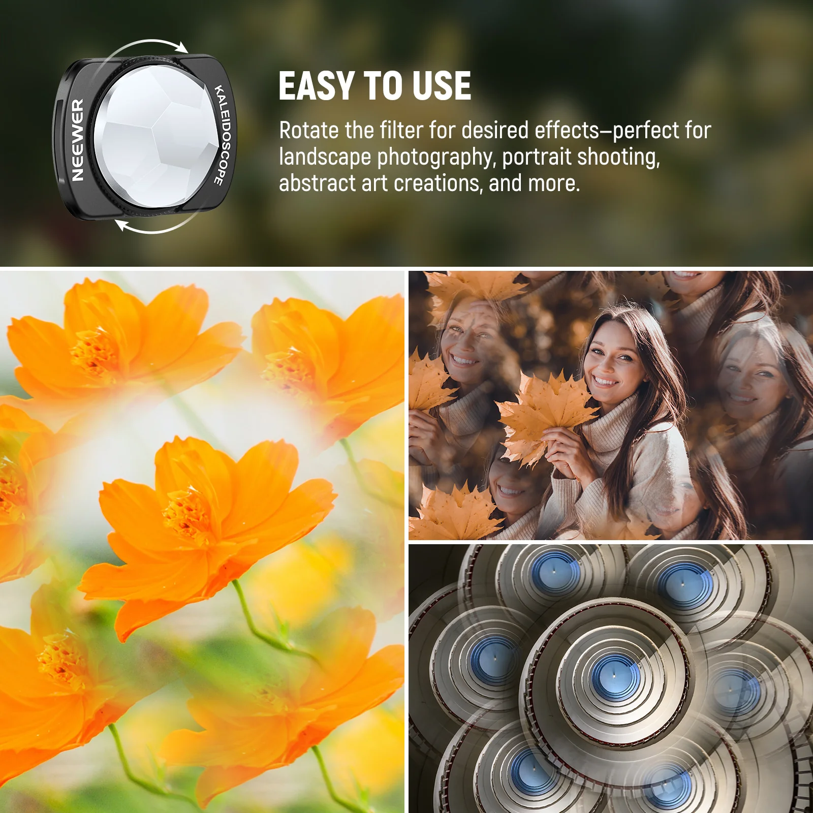 NEEWER Cinematic Effect Filter For DJI Osmo Pocket 3 / Pocket 4 - Image 38