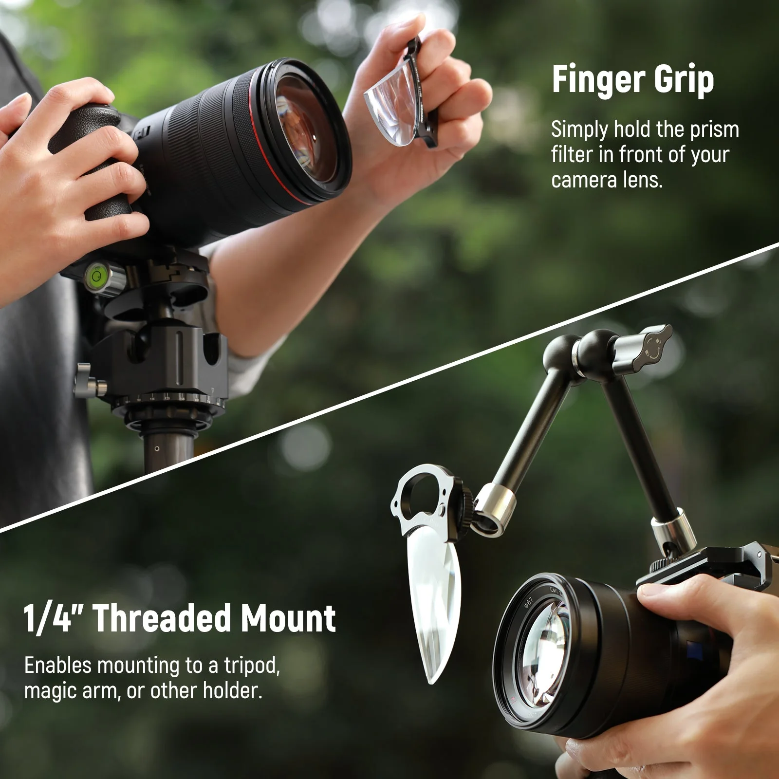 NEEWER FL-E5 79mm Split Diopter Effect Filter - Image 6