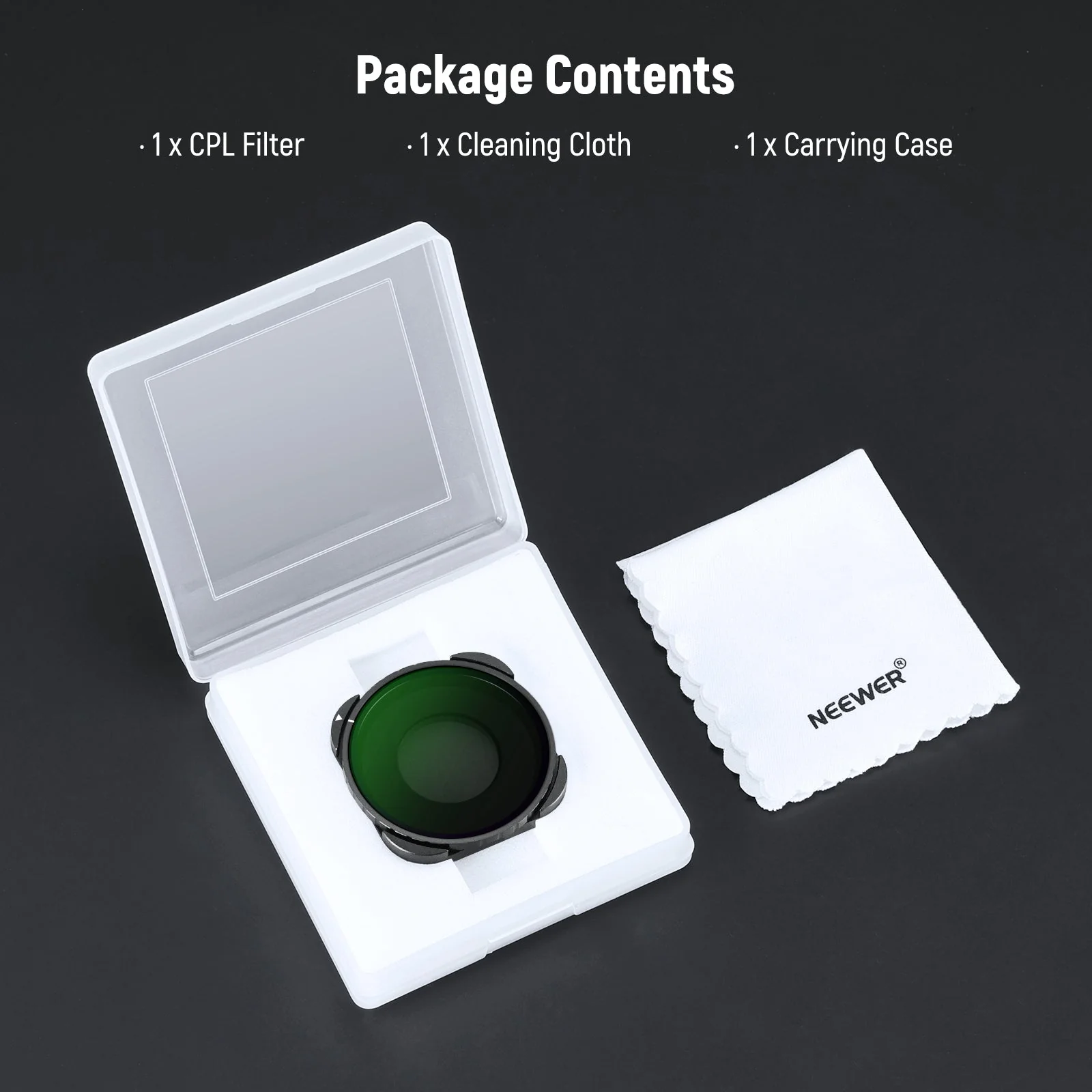 NEEWER FL-GP23 Rotating CPL Filter For GoPro Hero 13 12 11 10 9 - Image 8