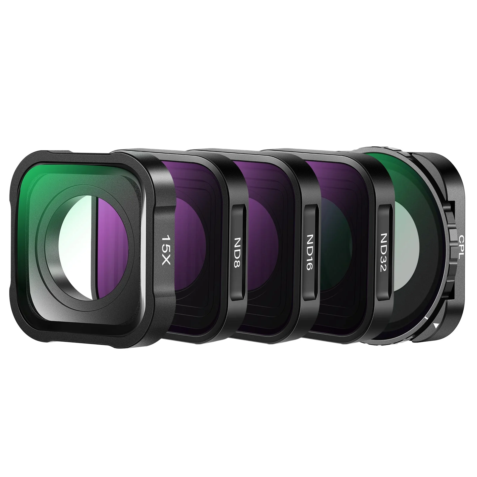 NEEWER FL-GP24 ND CPL Filter & Magnification Lens Kit For GoPro Hero 13/12/11/10/9 - Image 10