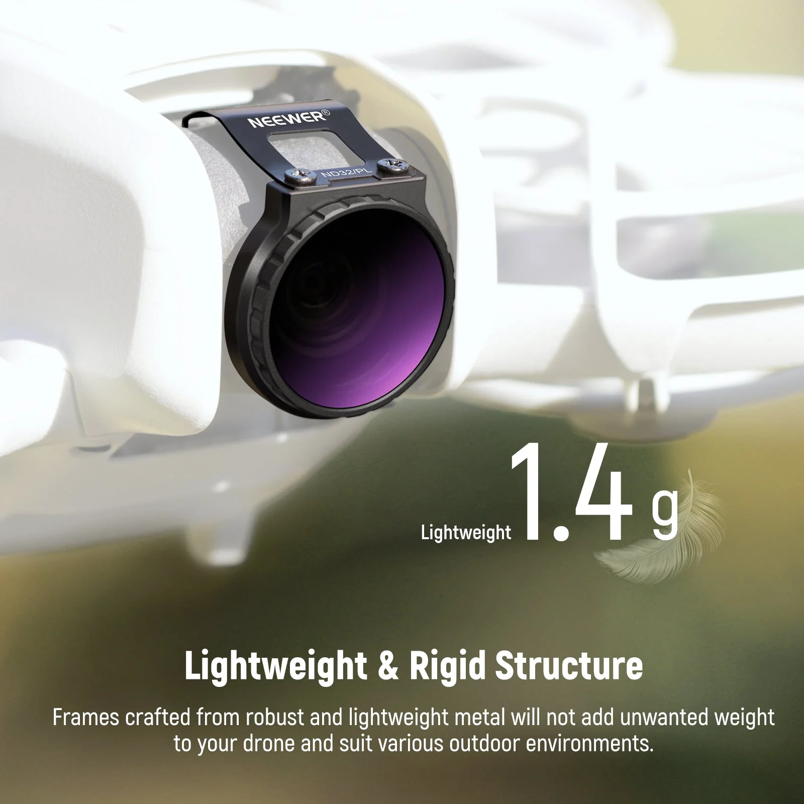 NEEWER FL-N29 ND8/PL+ND16/PL+ND32/PL+ND64/PL Filter Set For DJI NEO - Image 6