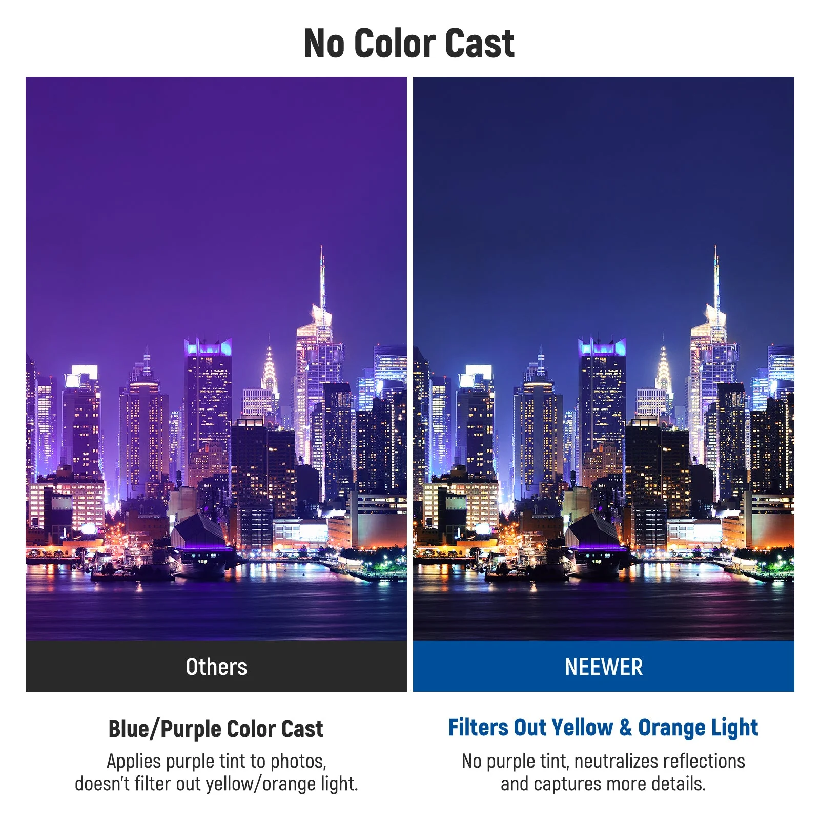 NEEWER FL-SQ6 100 x 100mm Natural Night Square Filter - Image 4