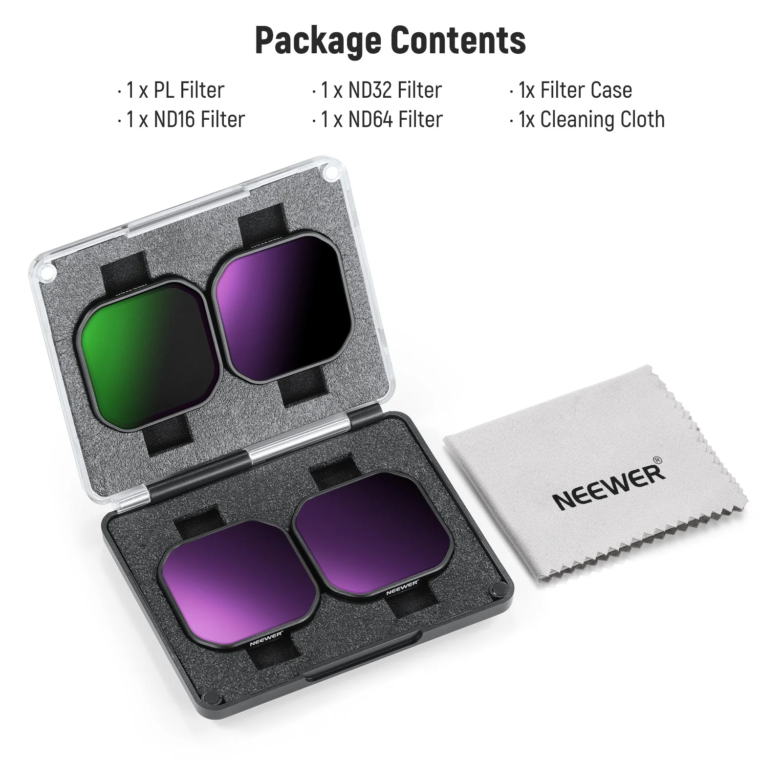 NEEWER PL/ND Filter Set Compatible with Insta360 Ace Pro 2 - Image 12