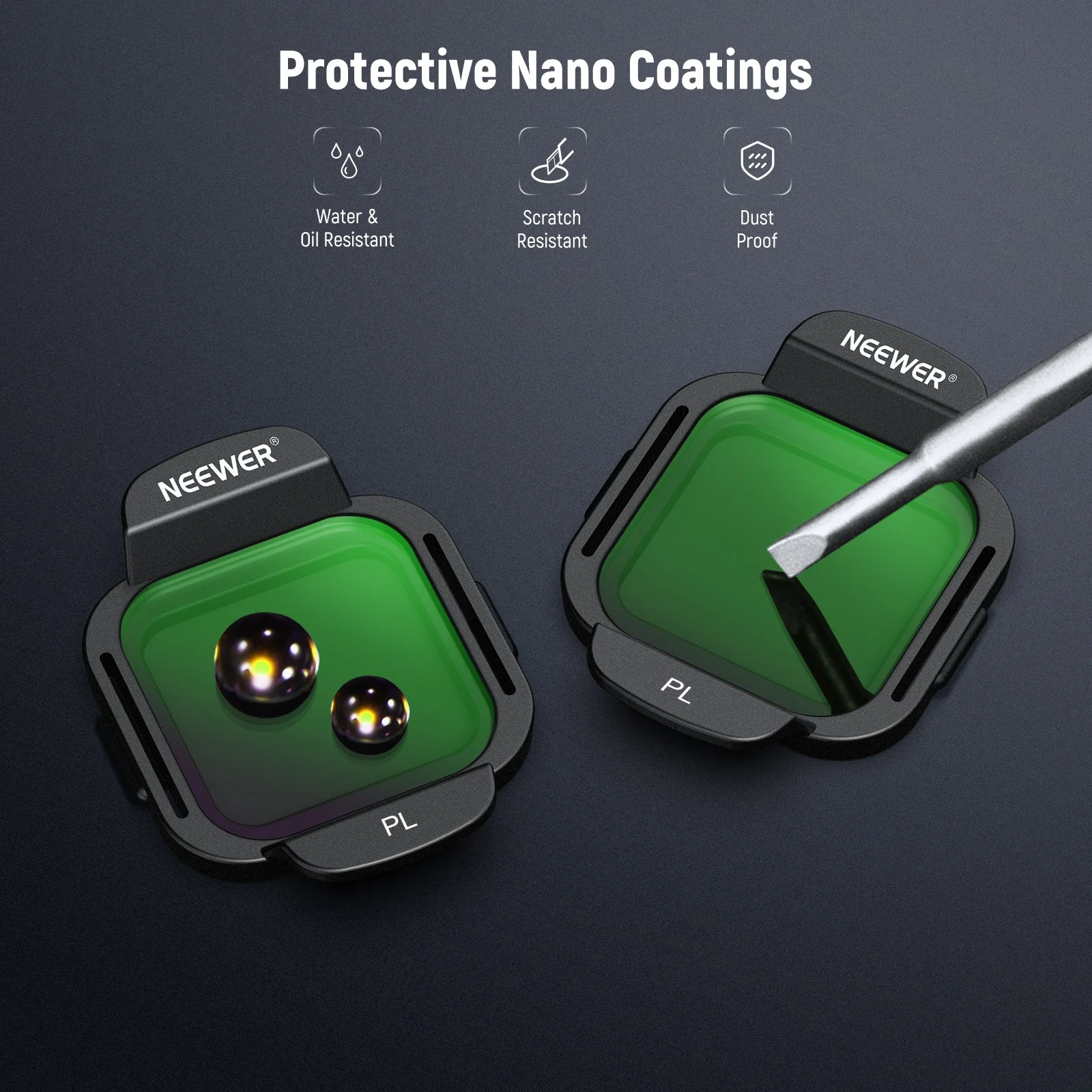 NEEWER FLN38 CPL Filter for DJI Flip / Lito X1 Drone - Image 5