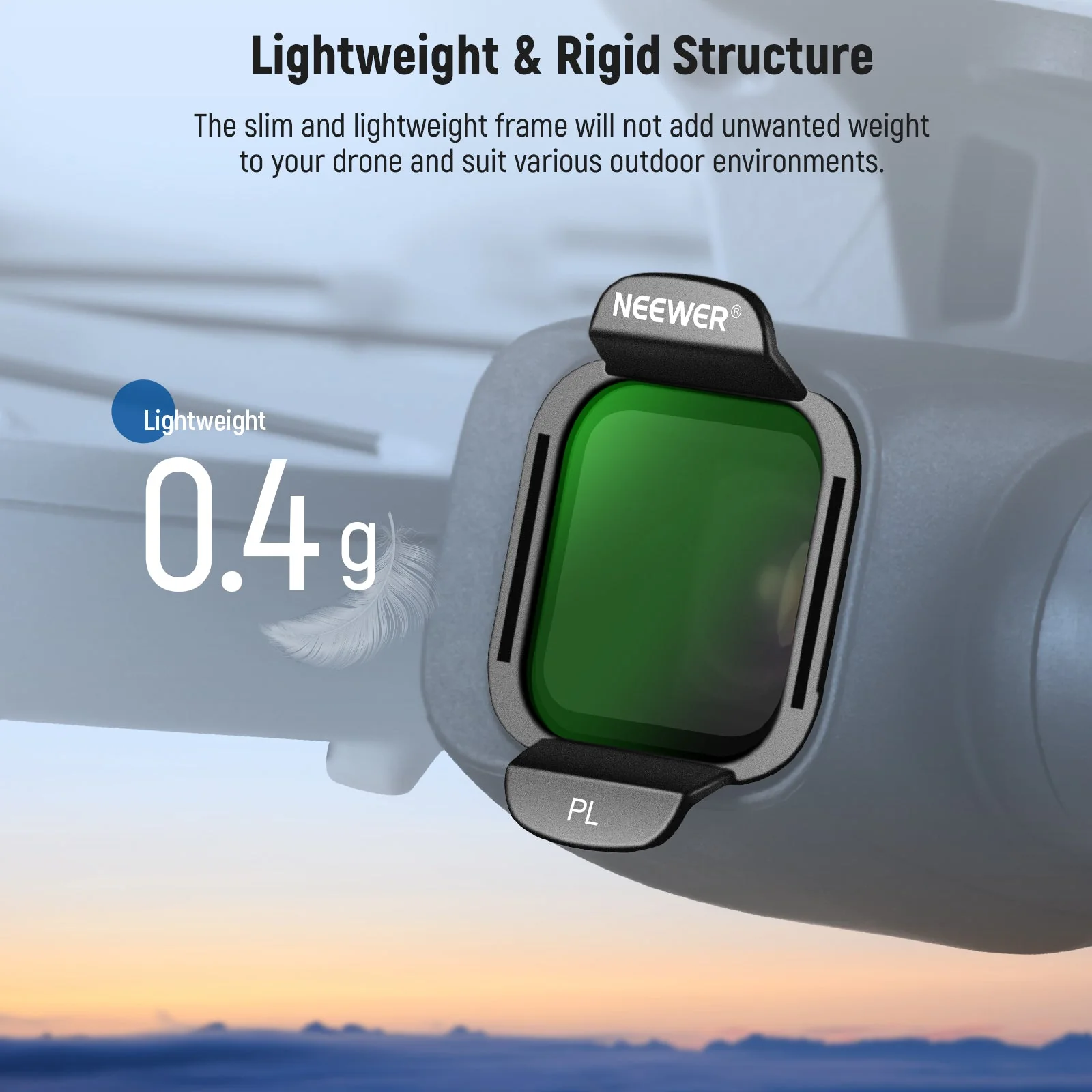 NEEWER FLN38 CPL Filter for DJI Flip / Lito X1 Drone - Image 6