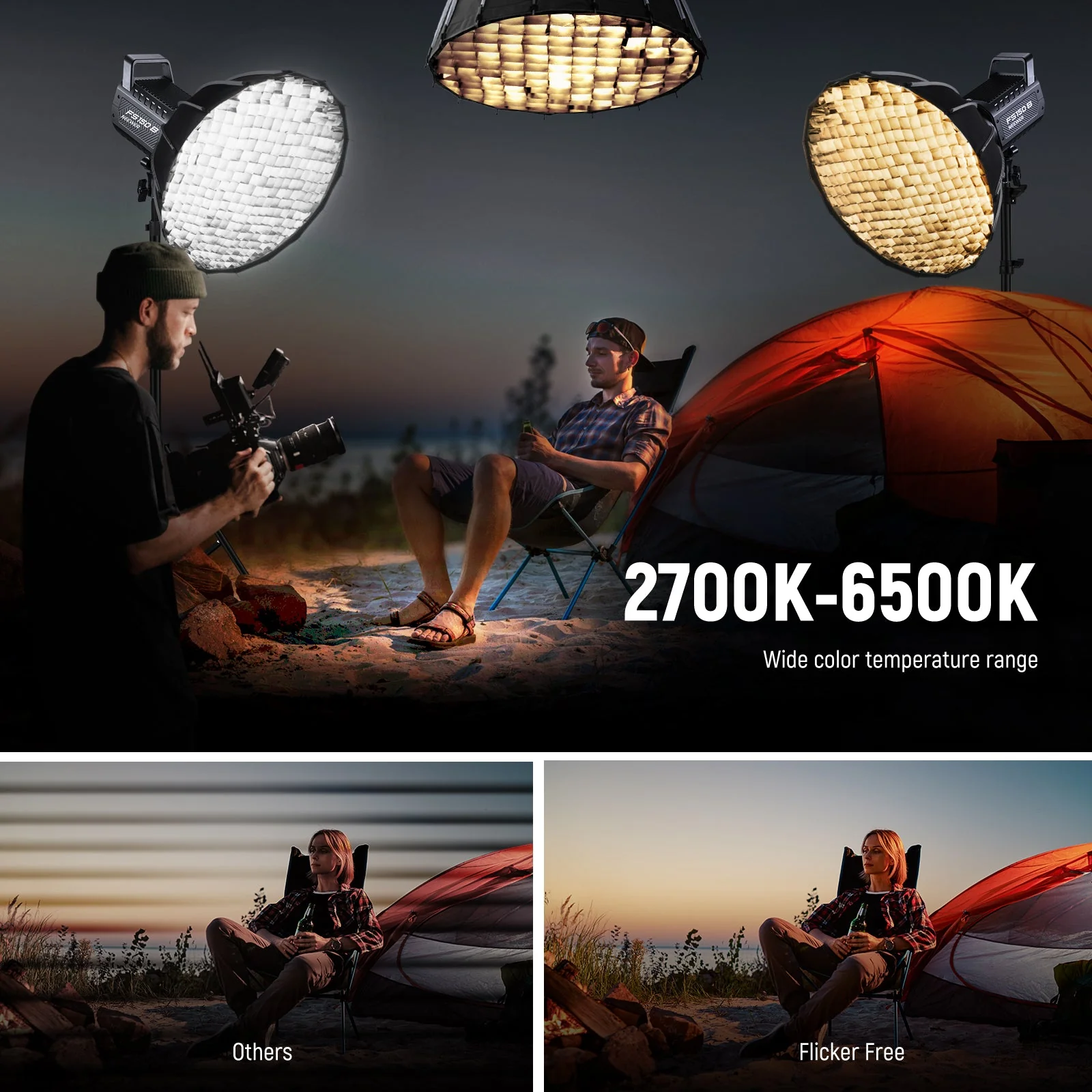 NEEWER FS150B 130W Bi-Color LED Video Light - Image 4