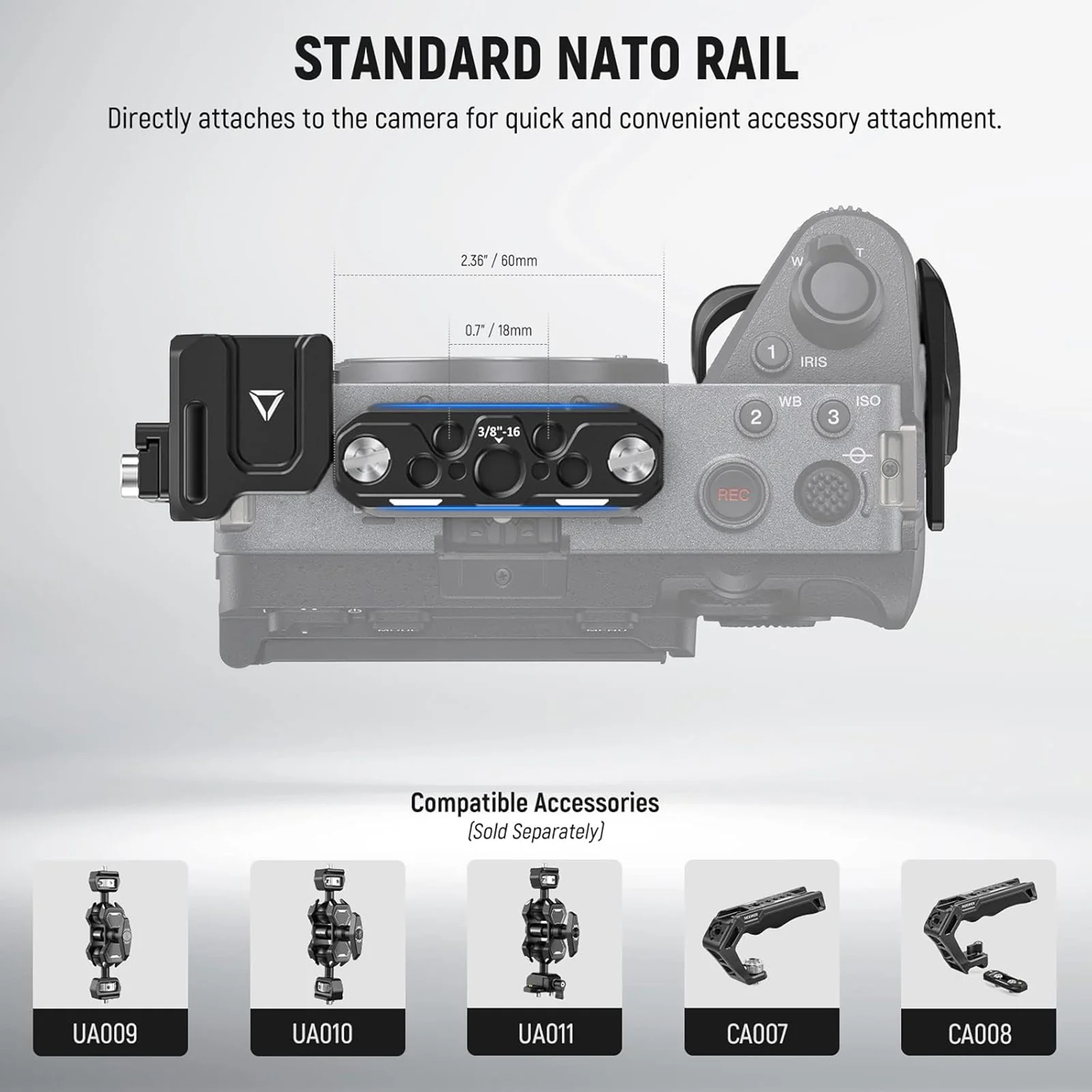 NEEWER CA011 Sony FX3/FX30 Camera Cage with HDMI Cable Clamp - Image 5