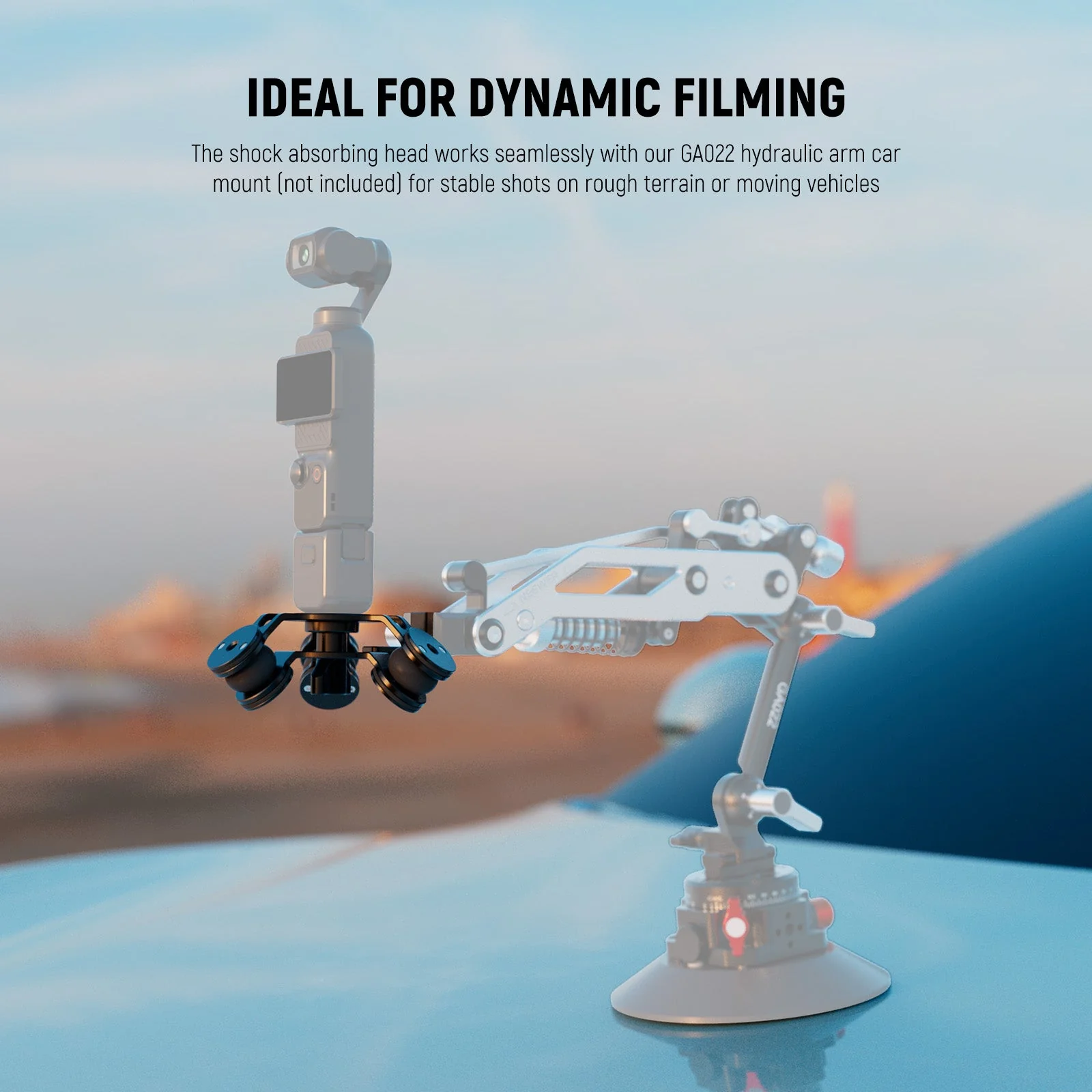 NEEWER GA023 Shock Absorbing Head For DJI OSMO Pocket 3 - Image 7