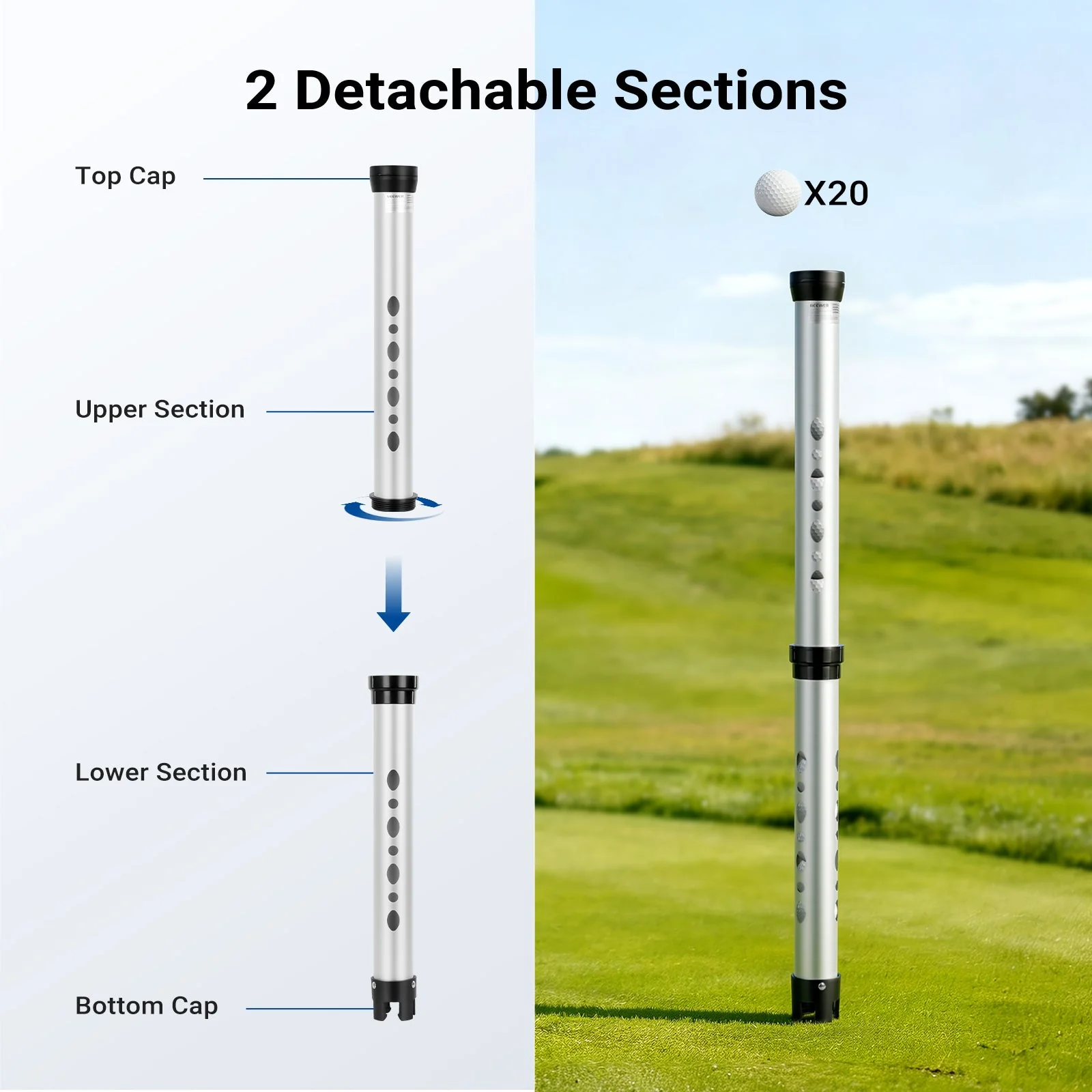 NEEWER GF02T Golf Ball Retriever - Image 4