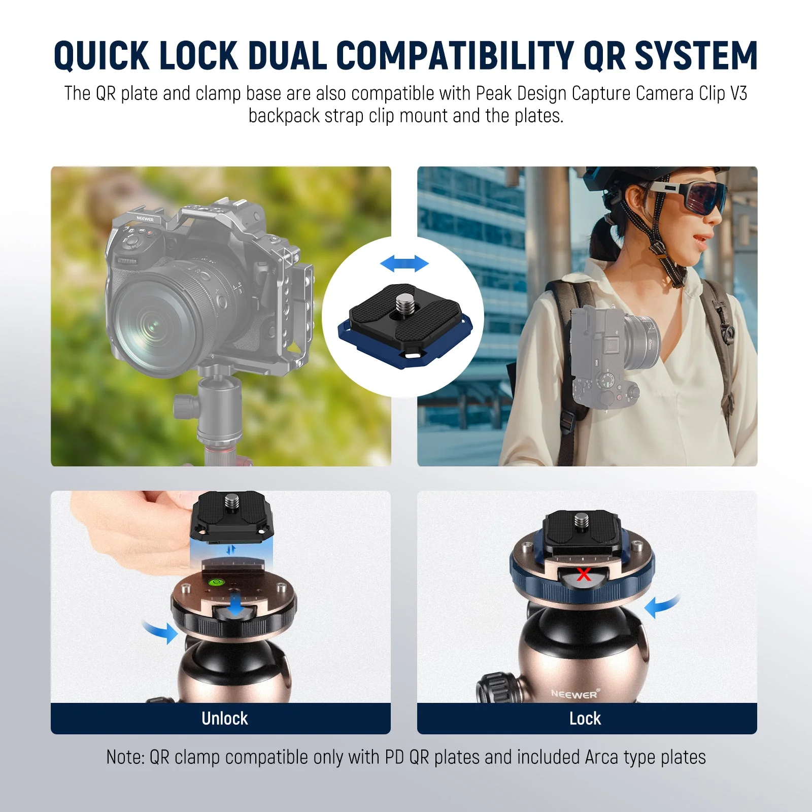 NEEWER GM32 Upgraded Low Profile Ball Head - Image 4