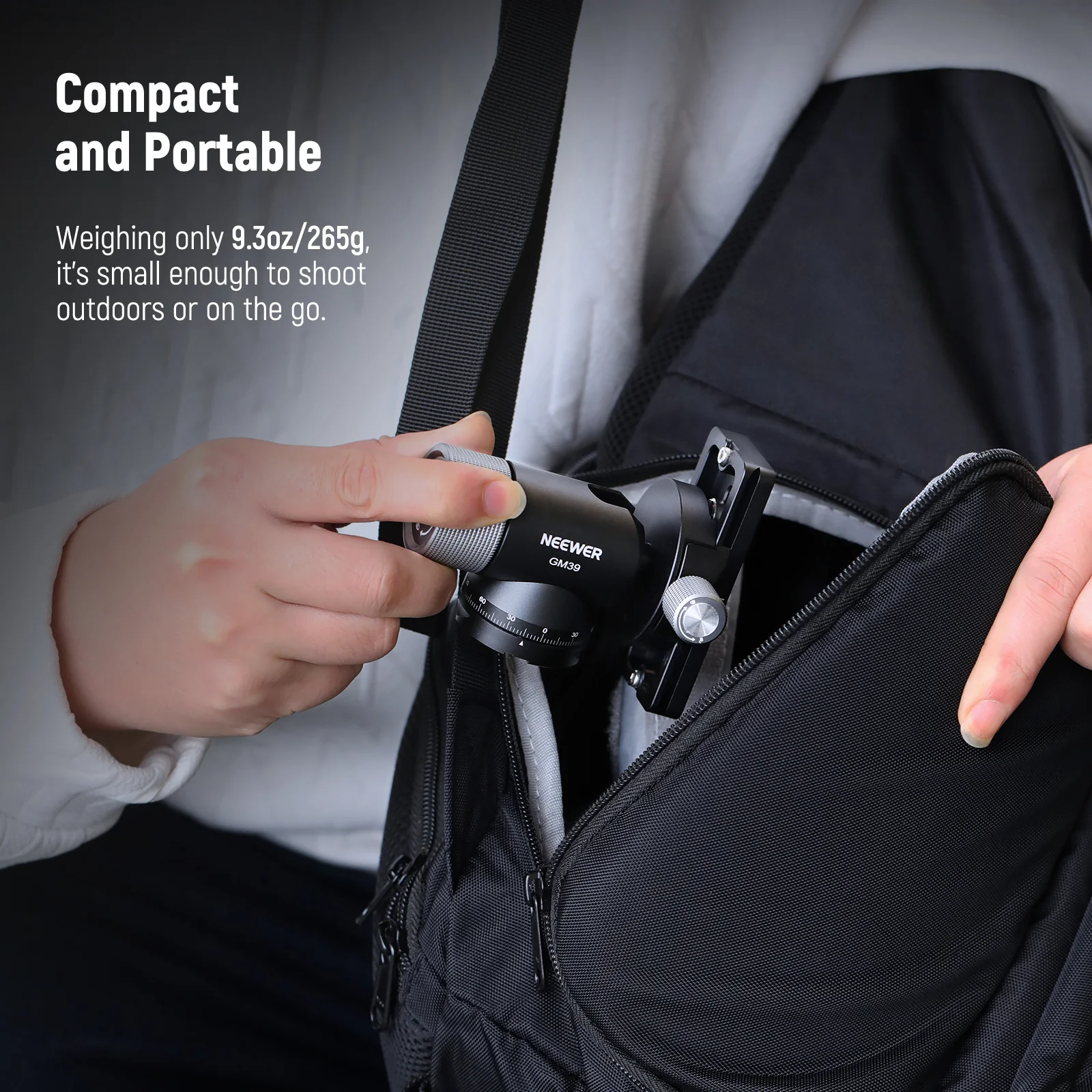 NEEWER GM39 Gimbal Tripod Head - Image 7