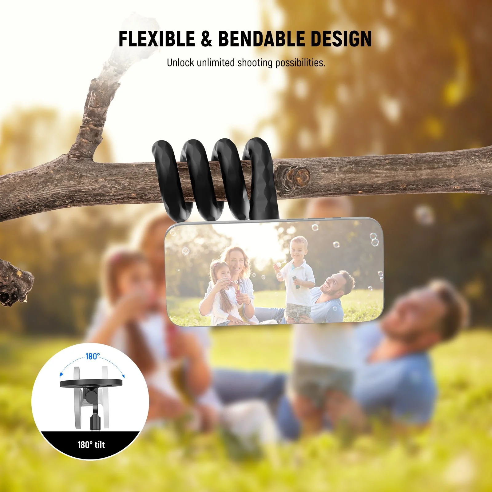 NEEWER GP-19 Flexible Magnetic Phone Holder - Image 4