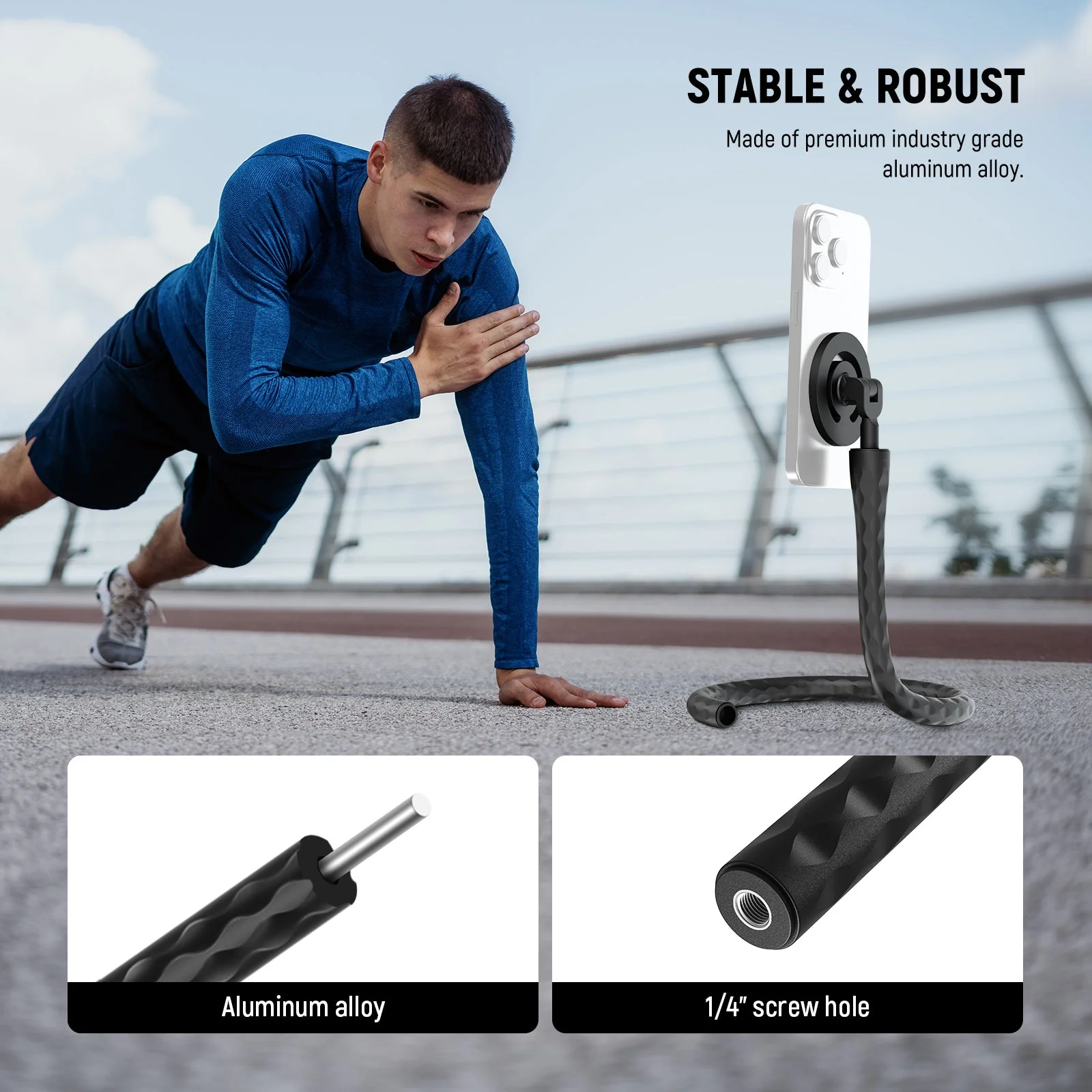 NEEWER GP-19 Flexible Magnetic Phone Holder - Image 5