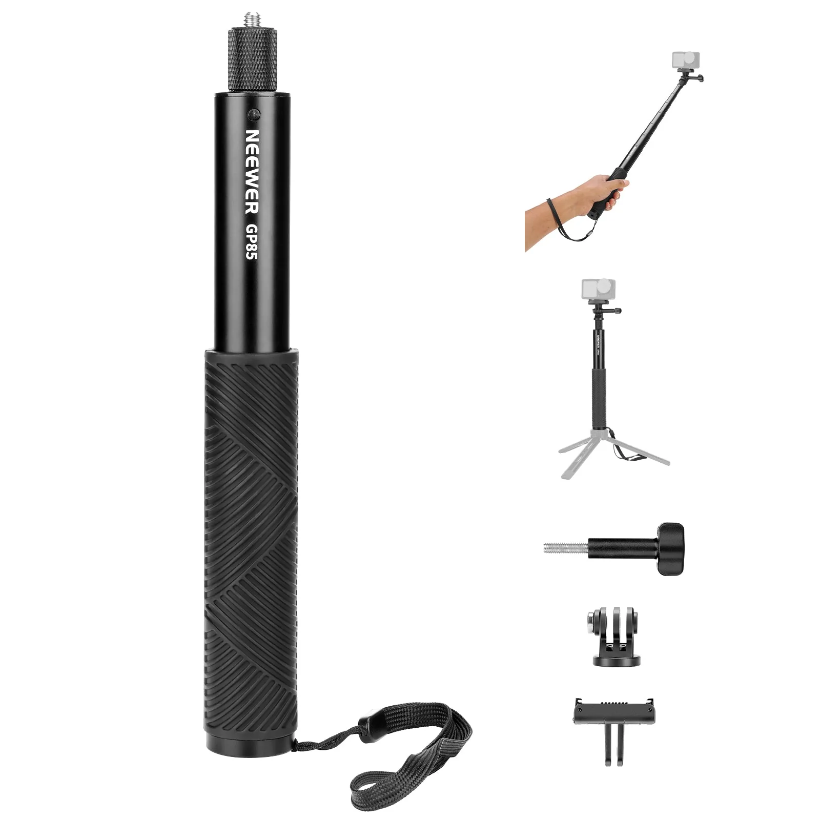 NEEWER GP-84/GP-85/GP-86 Extension Rod Kit for Action Camera - Image 9