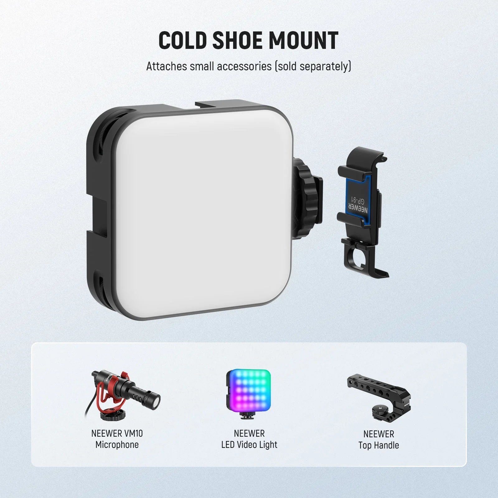 NEEWER GP-90/GP-91 Action Camera Battery Side Door For GoPro Hero 13 12 11 10 9 - Image 10