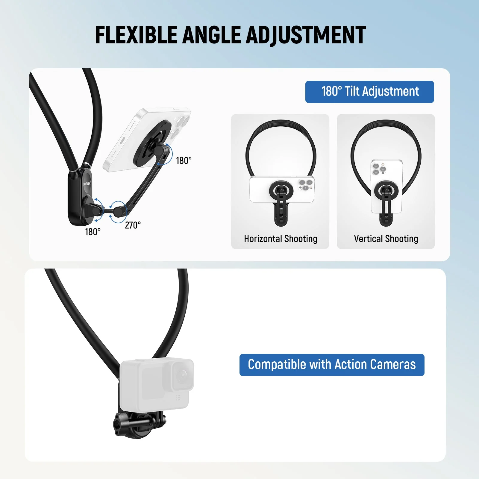 NEEWER GP-16 Magnetic Phone Neck Mount - Image 3