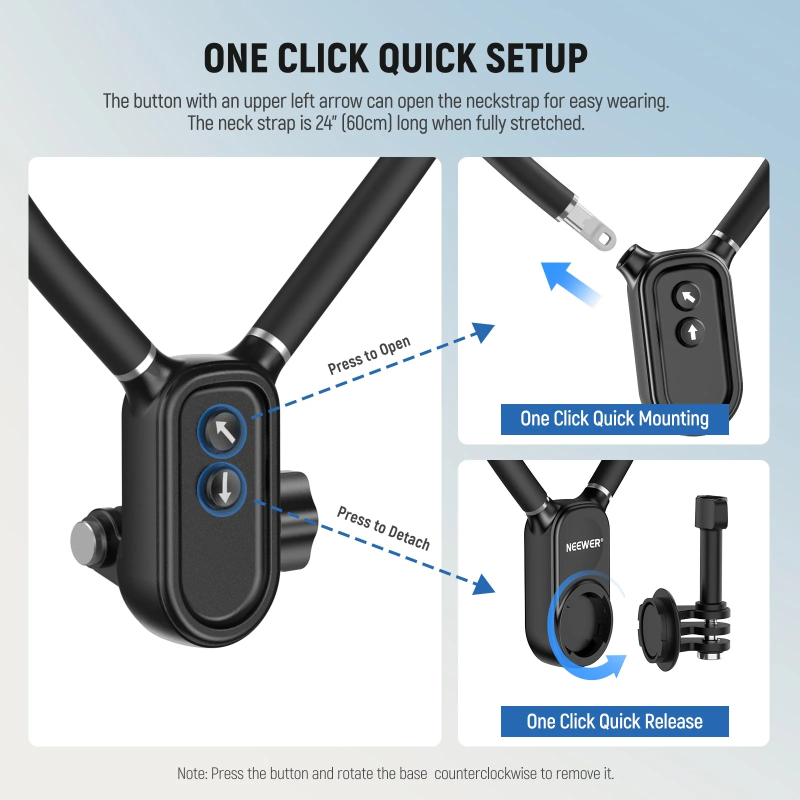 NEEWER GP-16 Magnetic Phone Neck Mount - Image 6