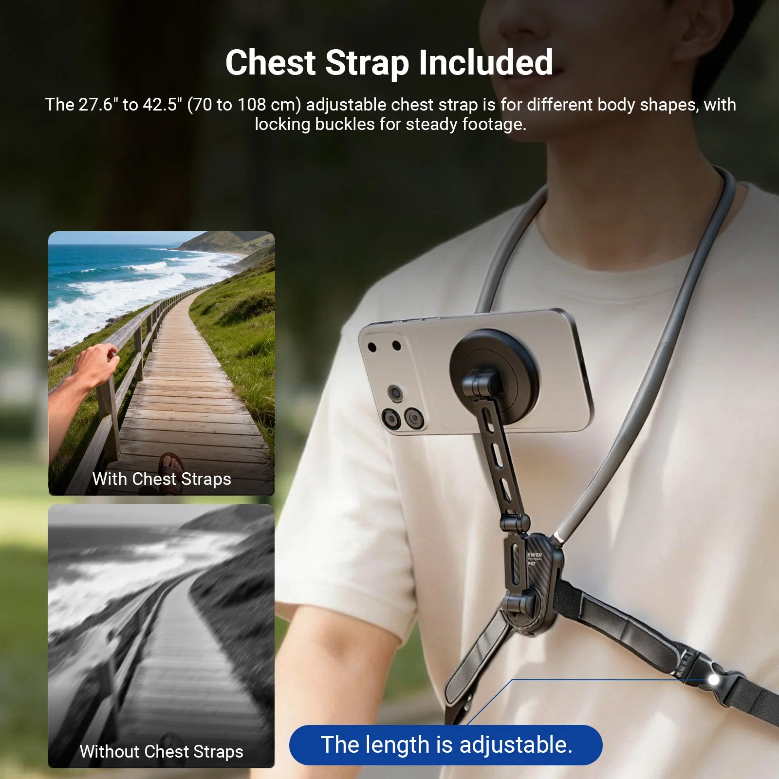 NEEWER GP47 Magnetic Neck Phone Holder - Image 4