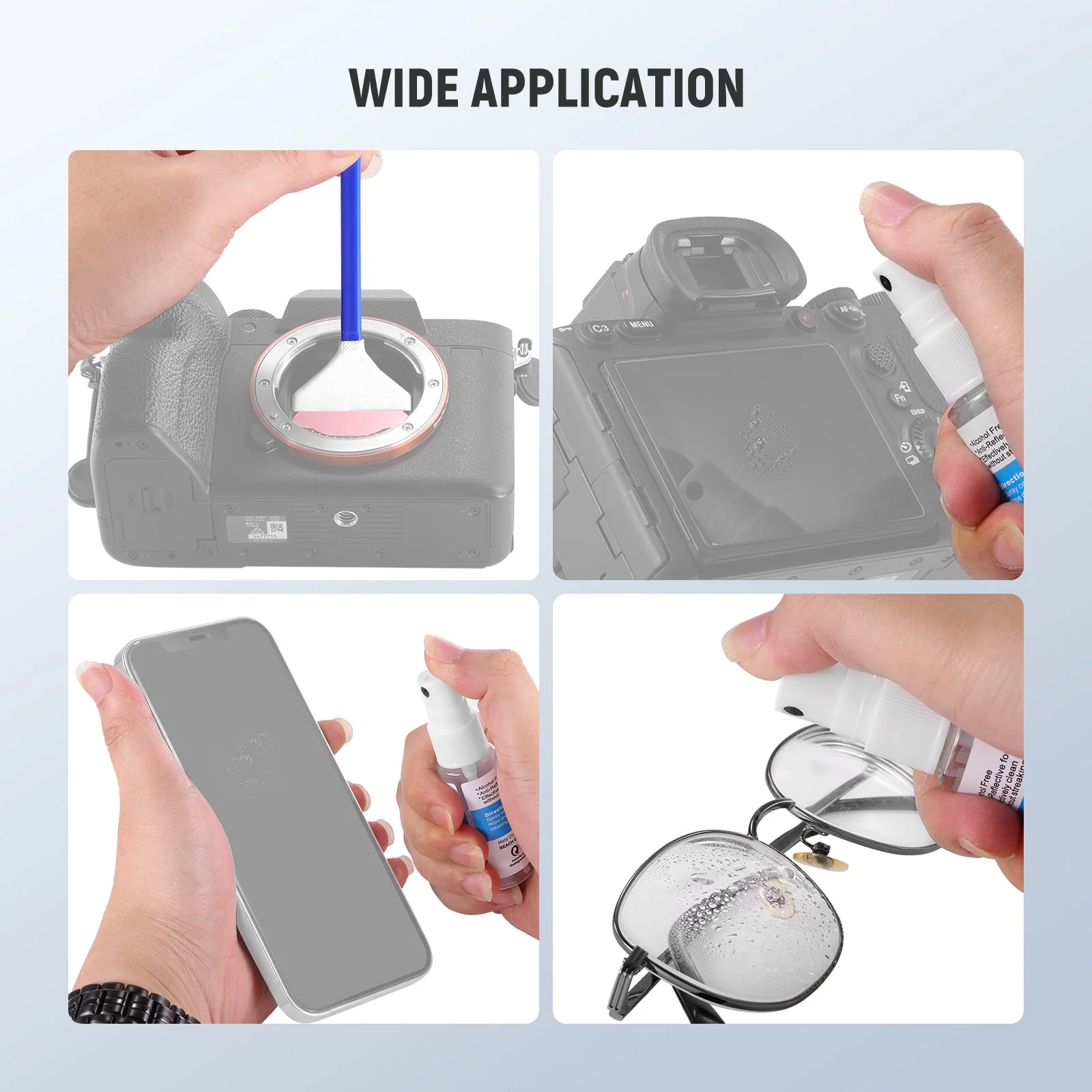 NEEWER HM-46 12 in 1 Camera Lens Cleaning Kit - Image 8