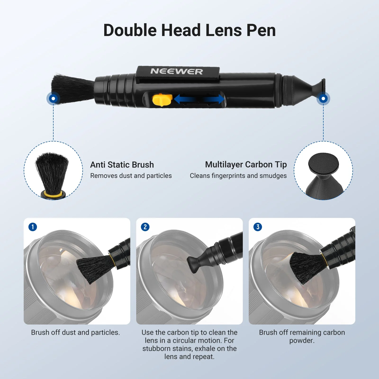 NEEWER HM-51 2 in 1 Camera Lens Cleaning Accessories Kit - Image 4