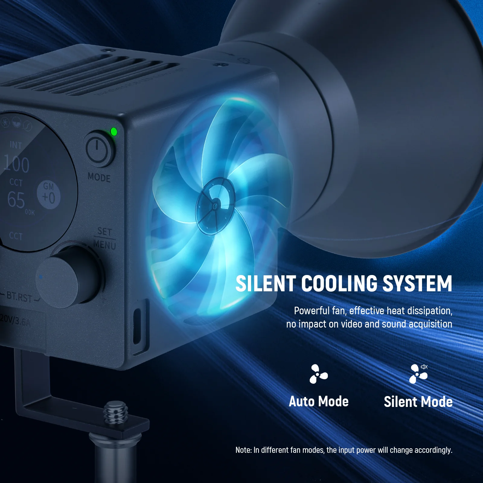 NEEWER HS60C 60W Portable Mini RGB LED Video Light - Image 6