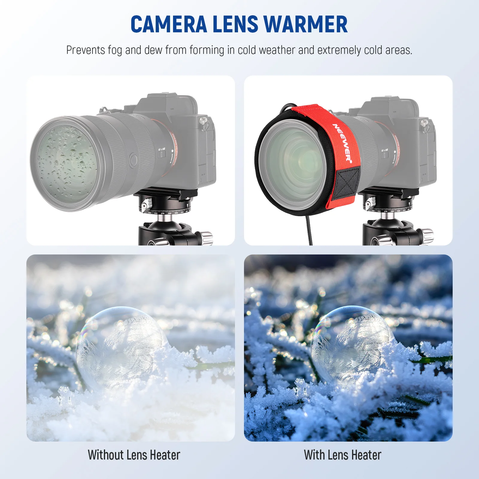 NEEWER HW-17B 400/500/600mm USB Lens Heater Warmer - Image 18