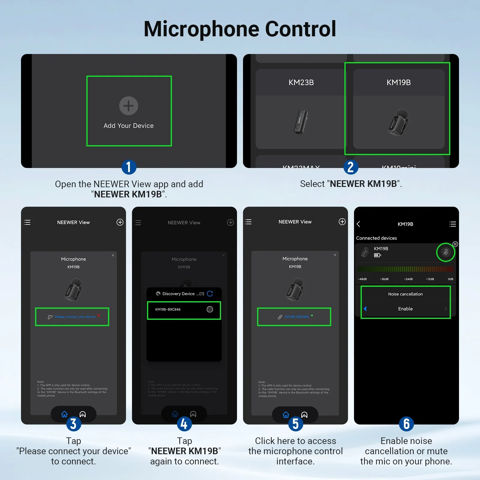 NEEWER KM19/KM19B Mini Wireless Lavalier Microphone - Image 12