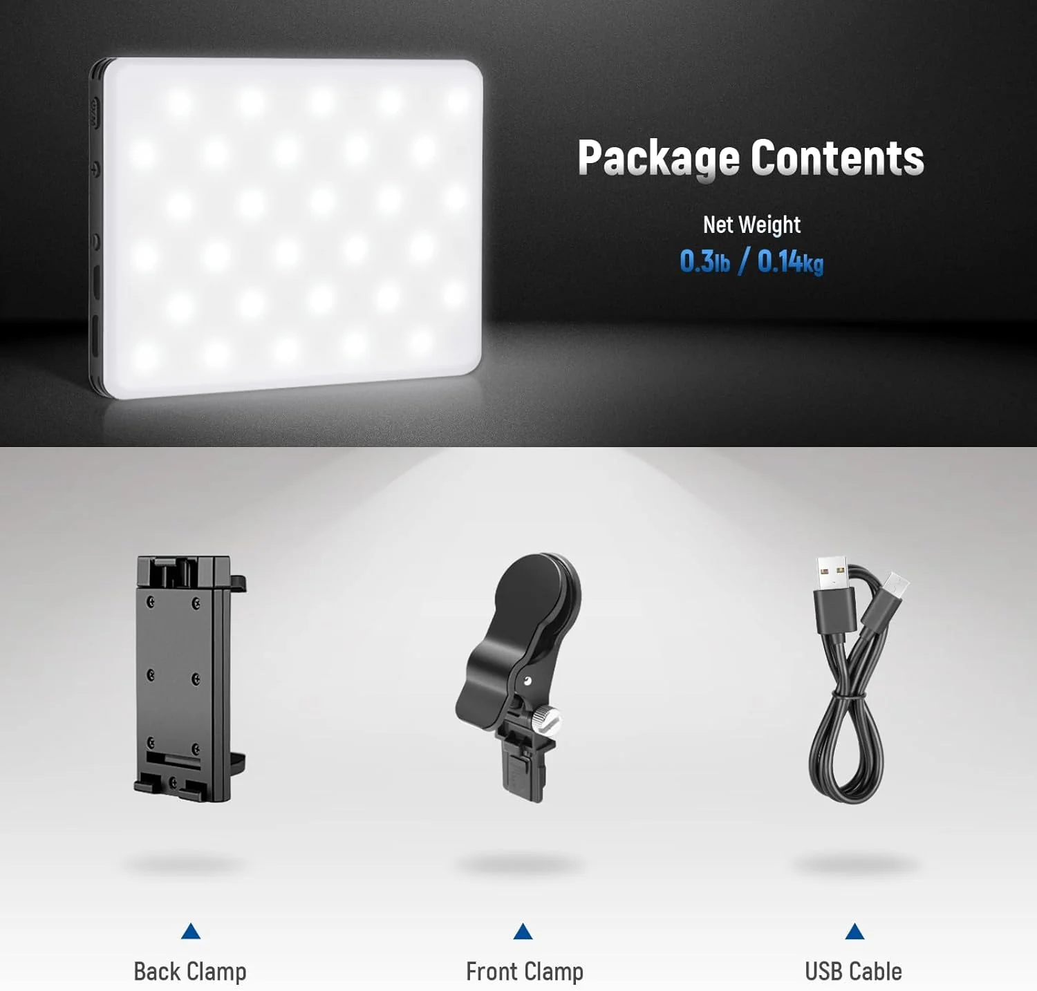 NEEWER BASICS NL-60AI LED Selfie Video Conference Light with Phone Clip - Image 17