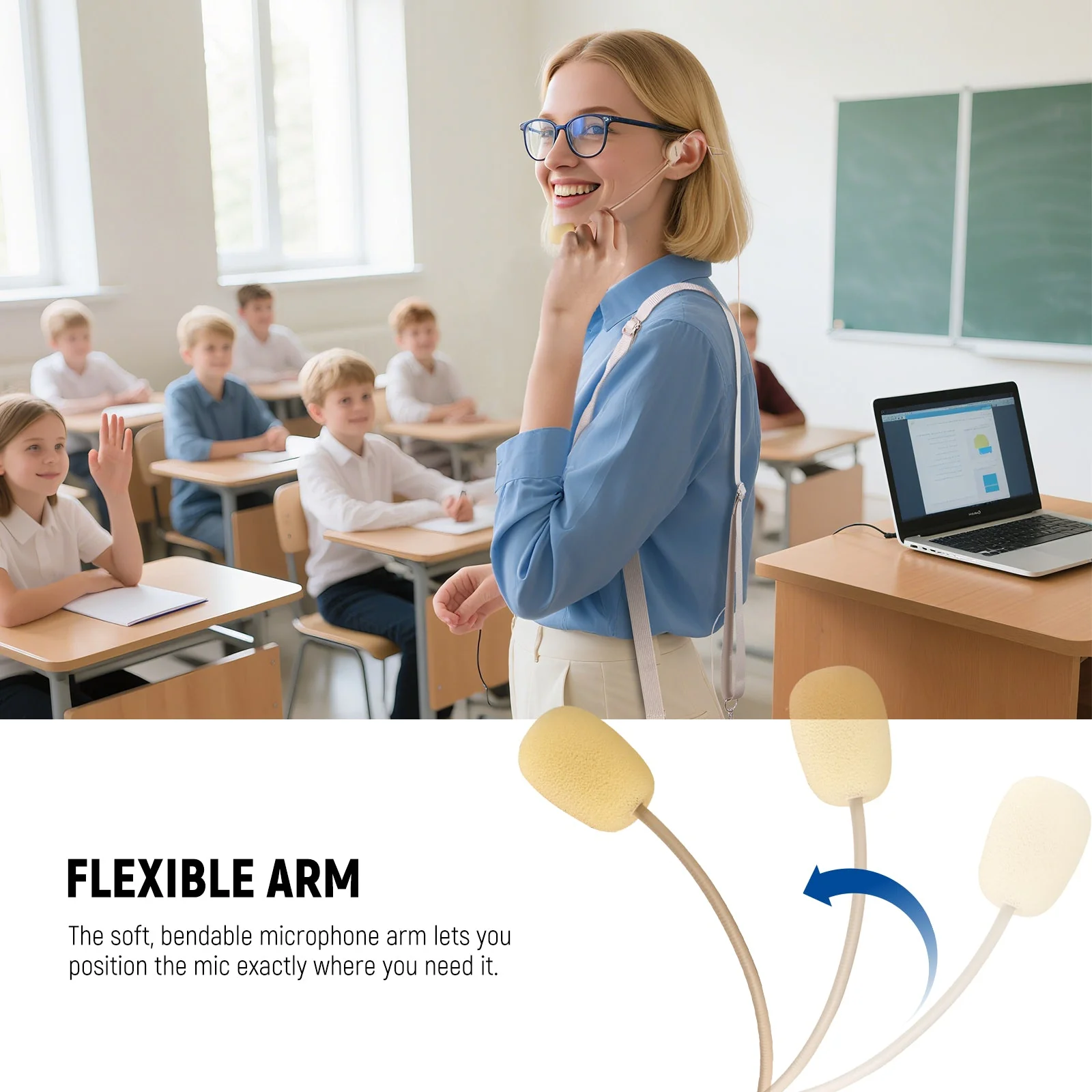 NEEWER LM9 Microphone Headset with 3.5mm TRS Plug - Image 4