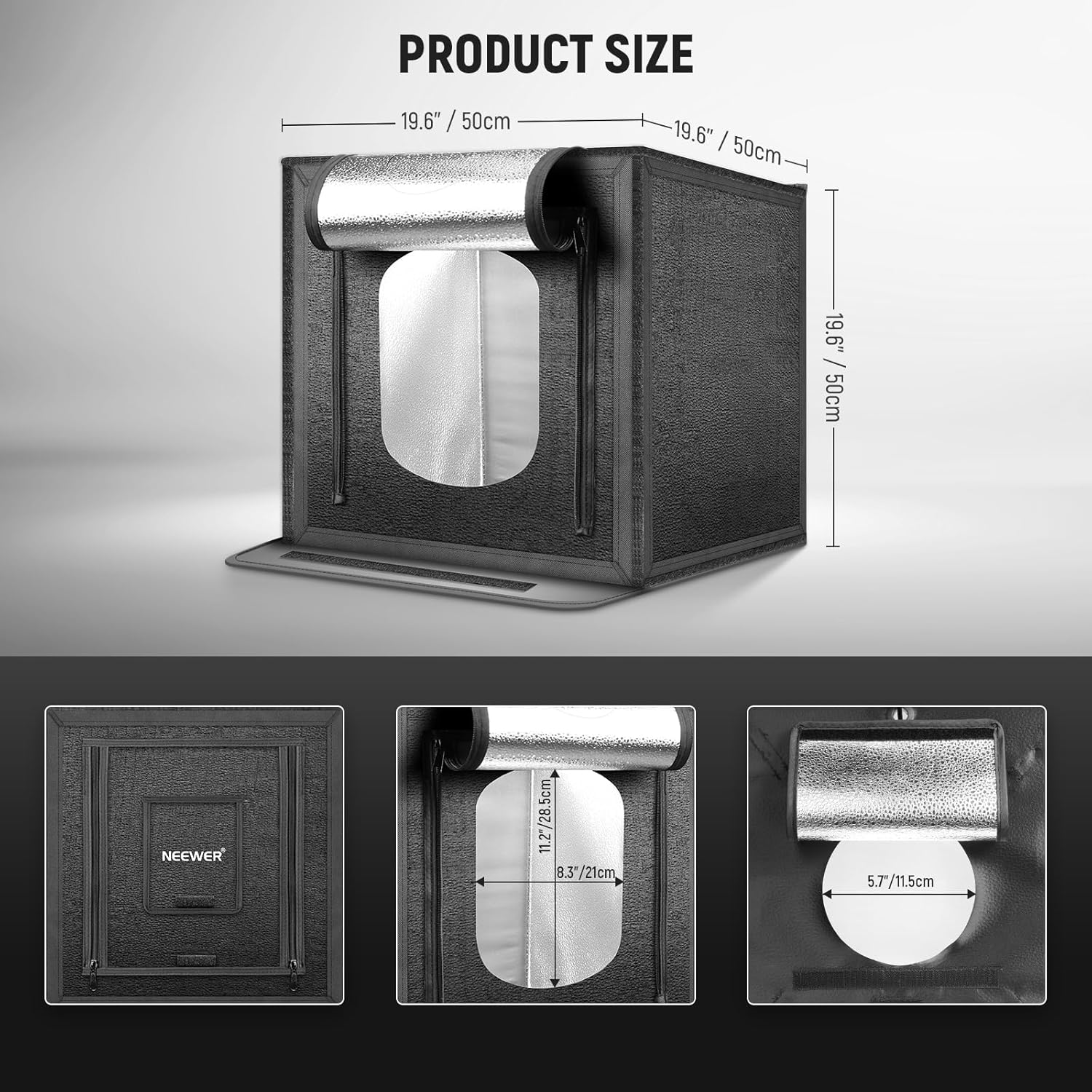 NEEWER LP40/LP50/LP60 Upgraded Photo Studio Light Box - Image 17