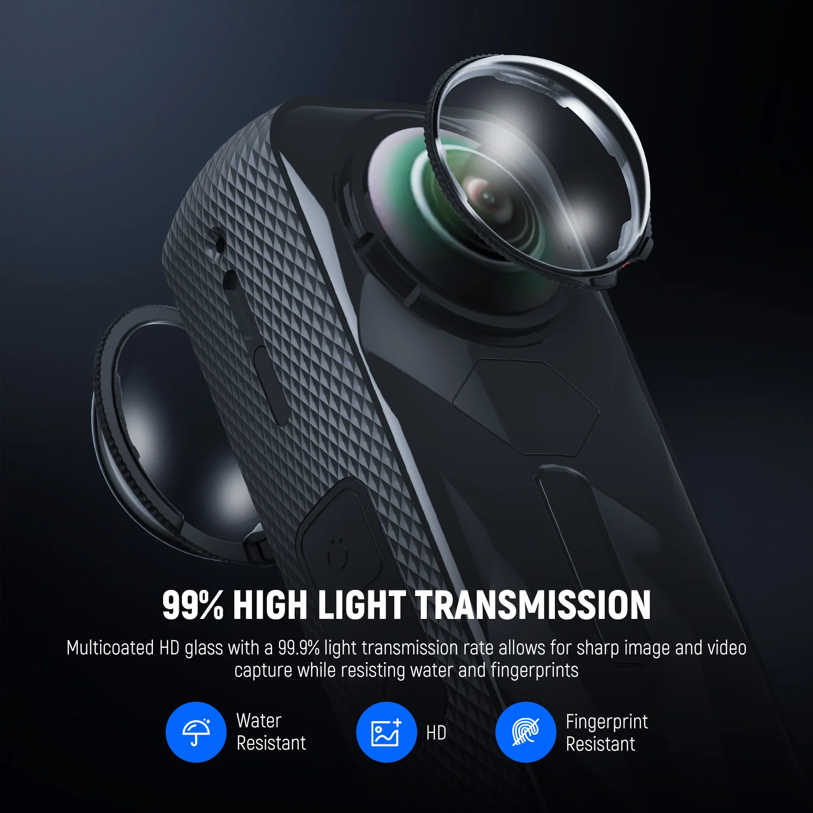 NEEWER LPC01/LPC02 Lens Protectors For Insta360 X4/X5 - Image 10