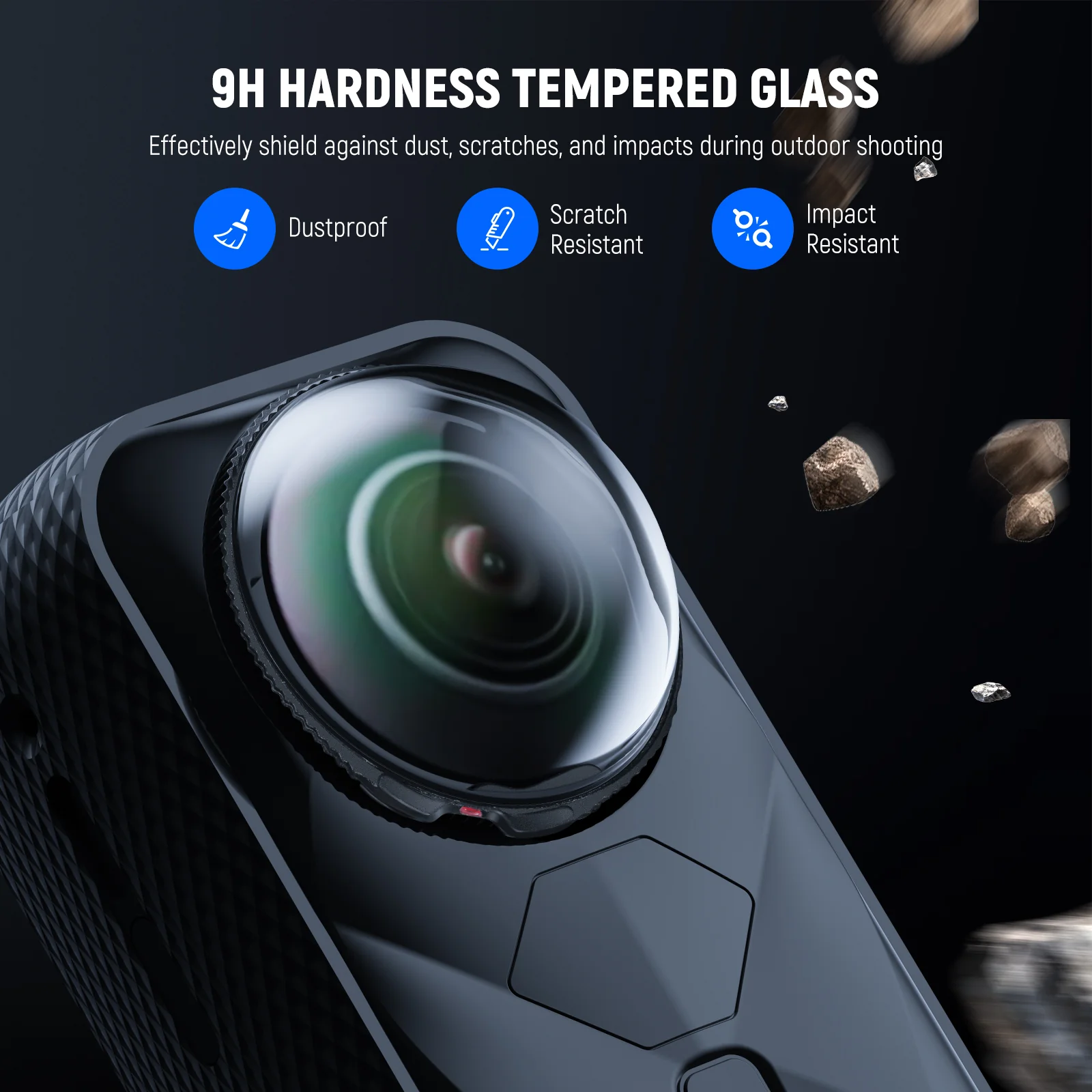 NEEWER LPC01/LPC02 Lens Protectors For Insta360 X4/X5 - Image 11
