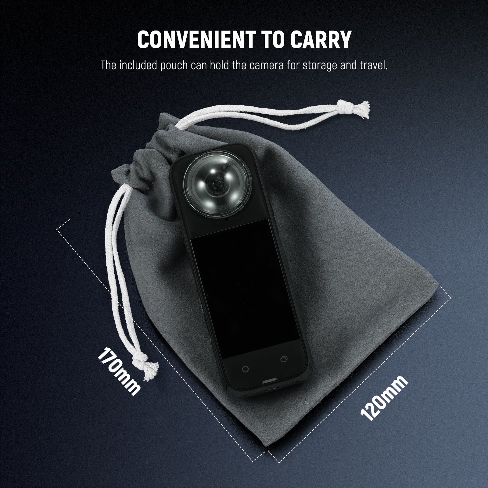 NEEWER LPC01/LPC02 Lens Protectors For Insta360 X4/X5 - Image 6