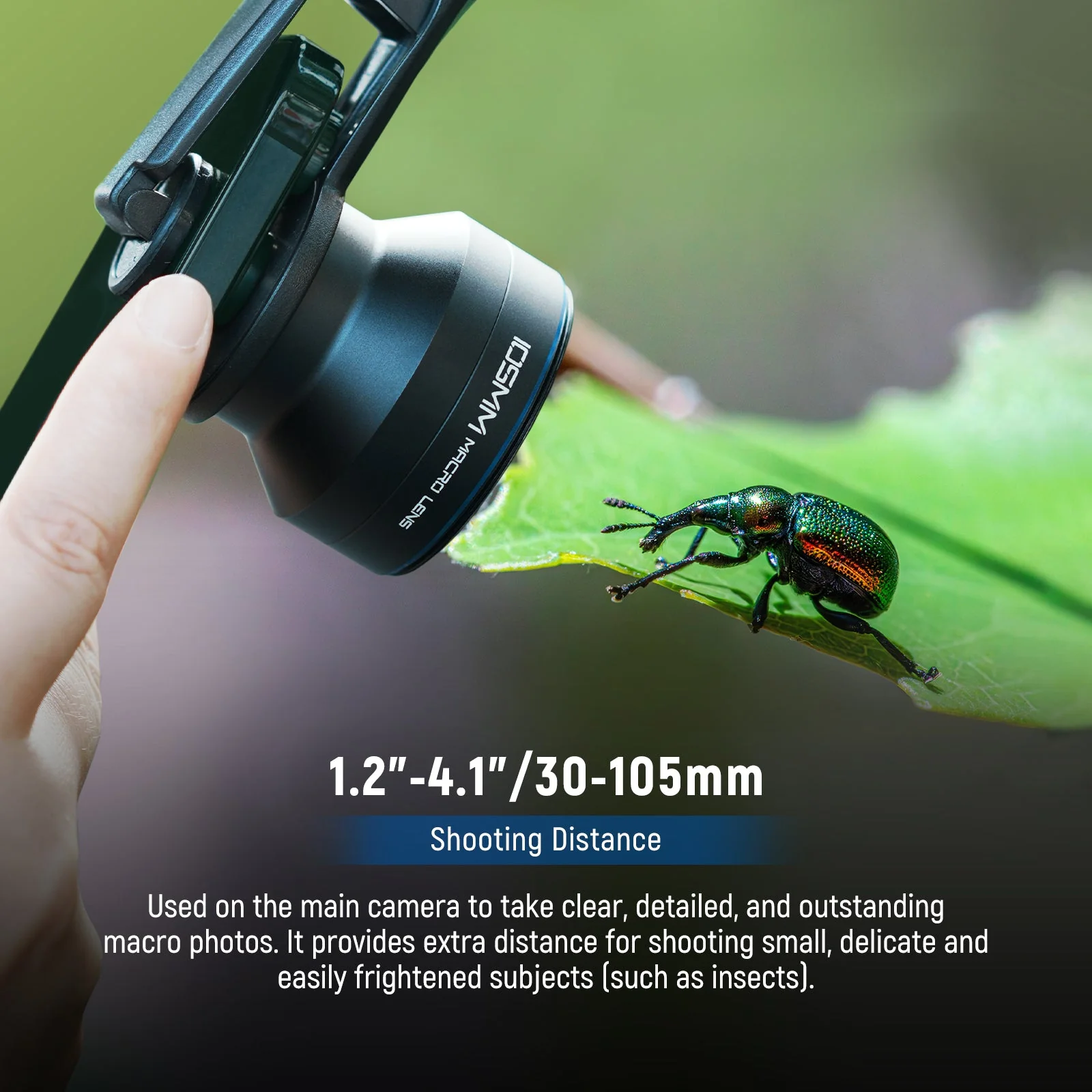 NEEWER LS-26 PRO 105mm Macro Lens with 17mm Thread & 67mm Filter Adapter - Image 2