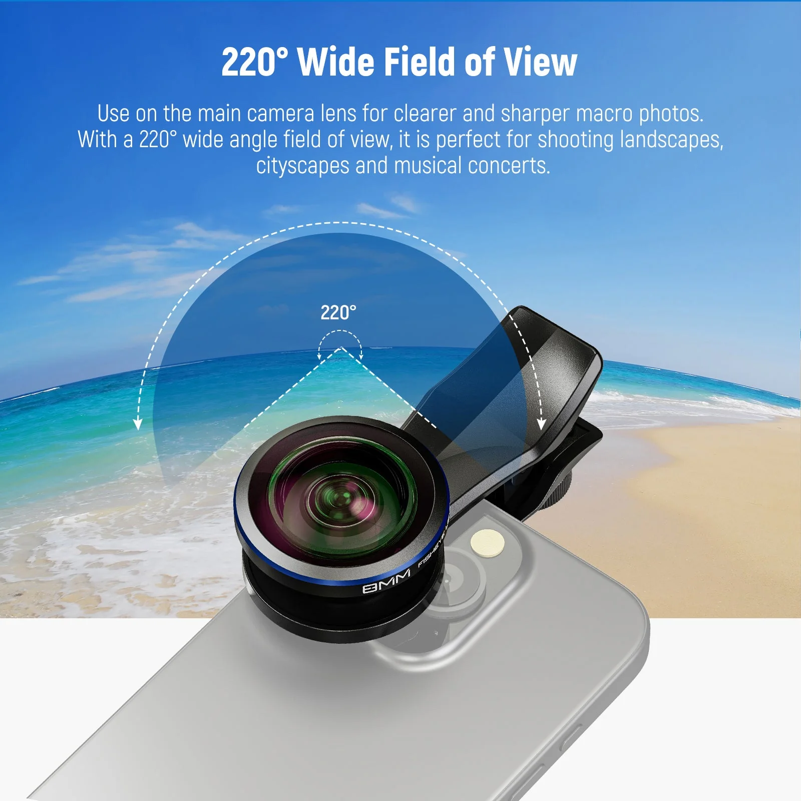 NEEWER LS-29 PRO 8mm Fisheye Lens with 17mm Thread - Image 3