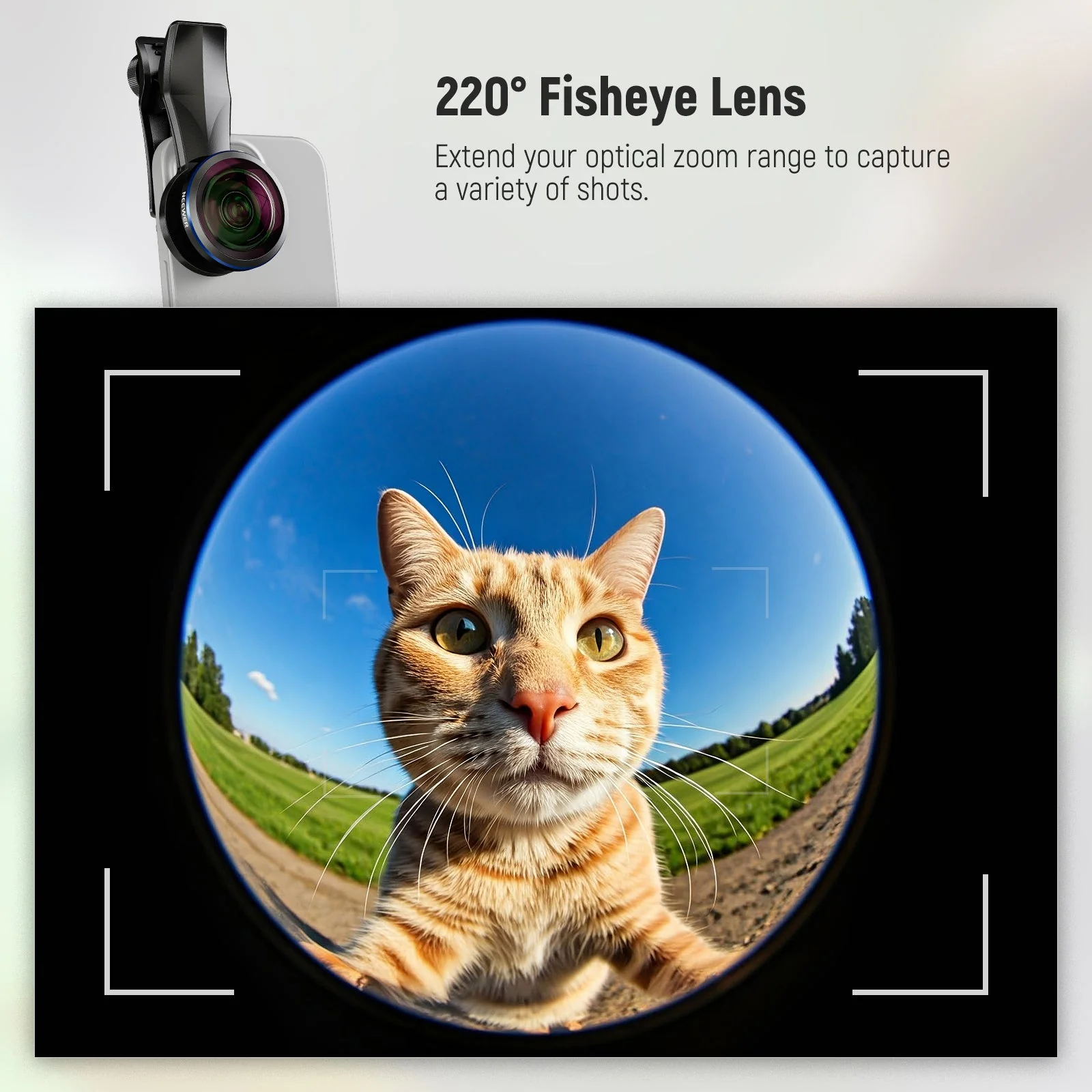 NEEWER LS-29 PRO 8mm Fisheye Lens with 17mm Thread - Image 4