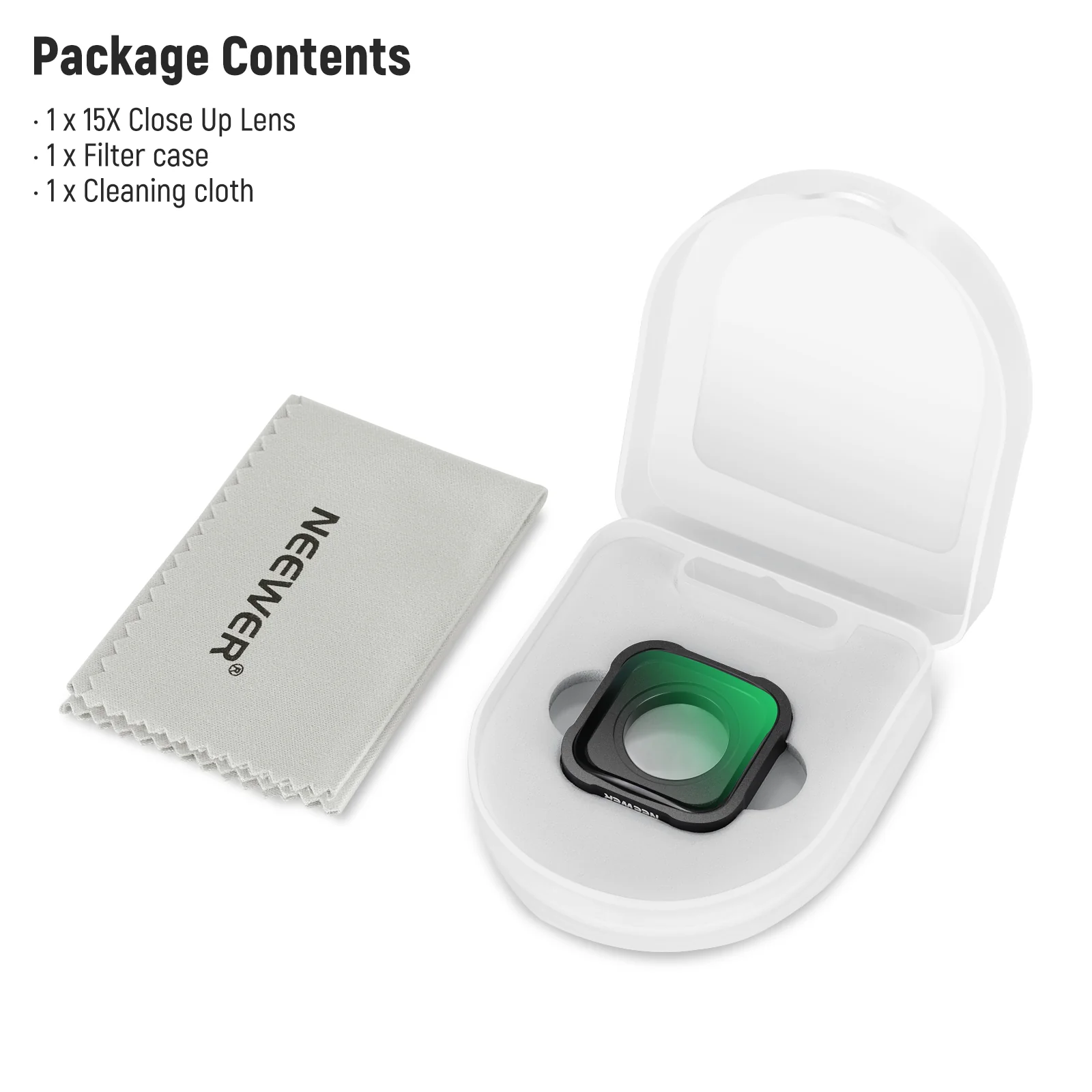 NEEWER LS-31 15X Magnification Lens compatible with GoPro Hero 12 11 10 9 Black - Image 7