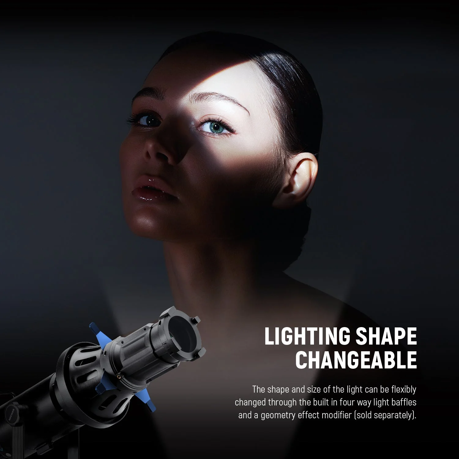 NEEWER LS-38 40° Bowens Mount Spotlight Snoot - Image 6