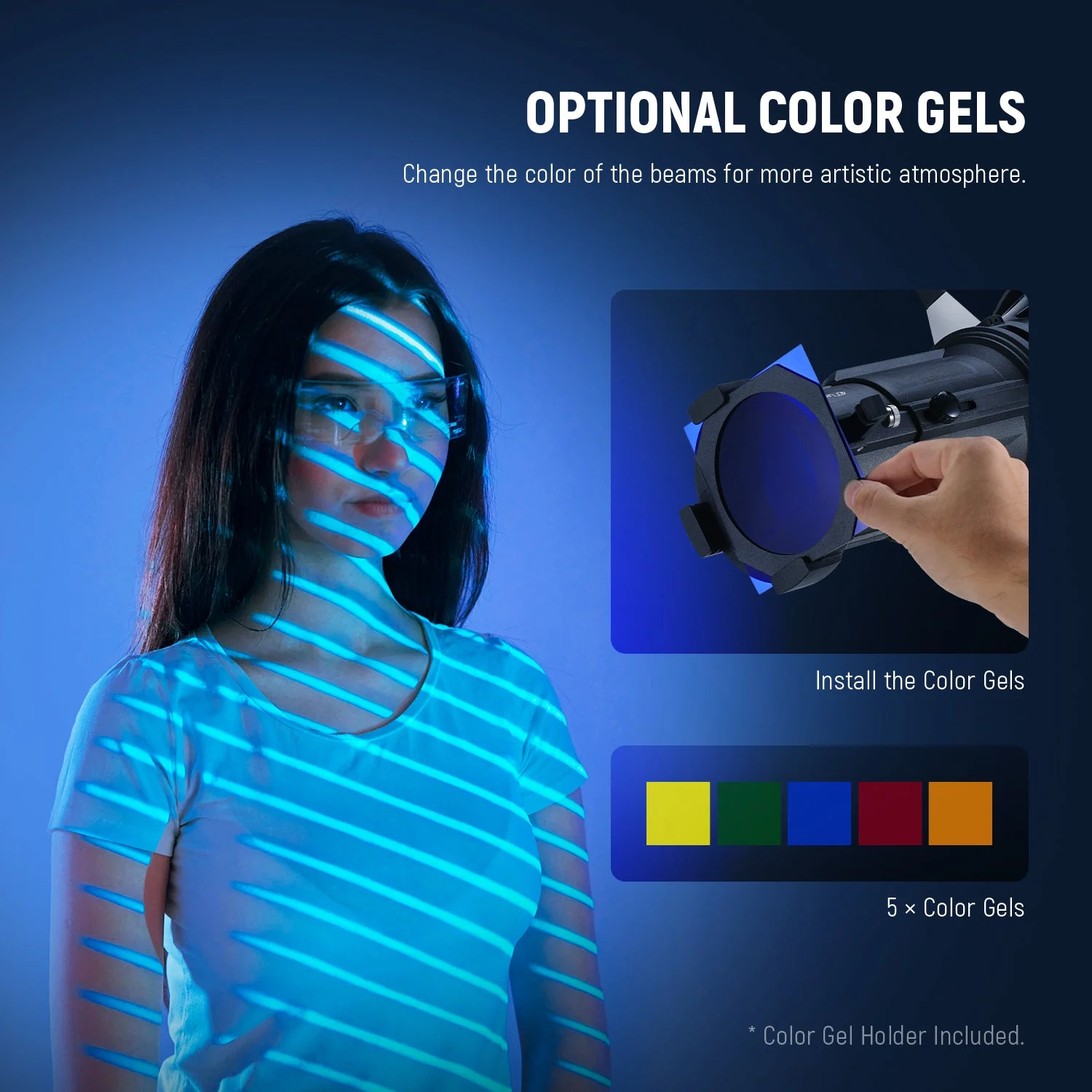 NEEWER LS-38 40° Bowens Mount Spotlight Snoot - Image 7