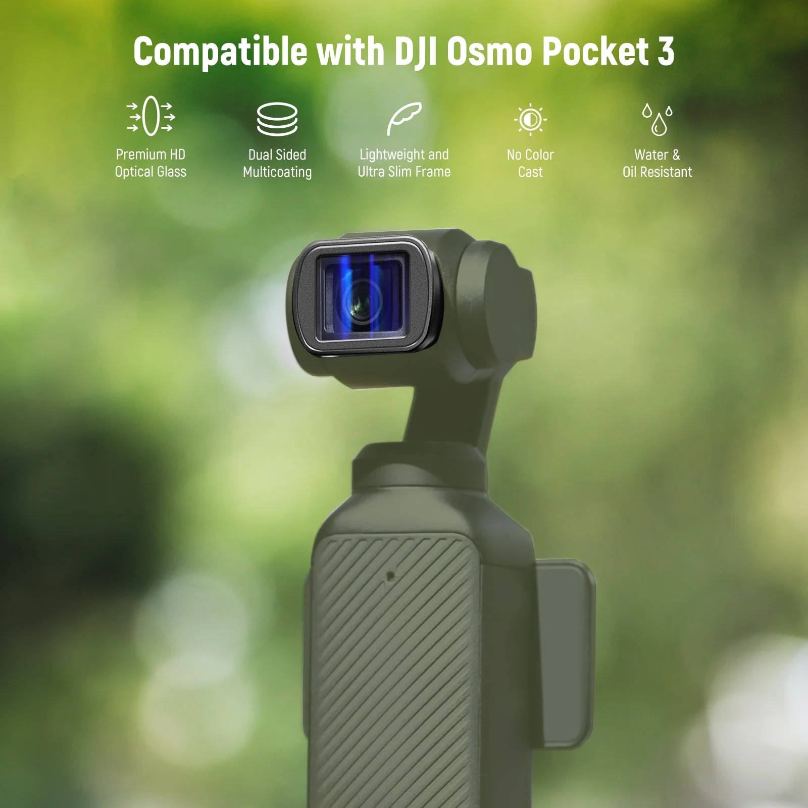 NEEWER LS-44 Pro 1.2X Blue Anamorphic Lens For DJI Osmo Pocket 3 / Pocket 4 - Image 2