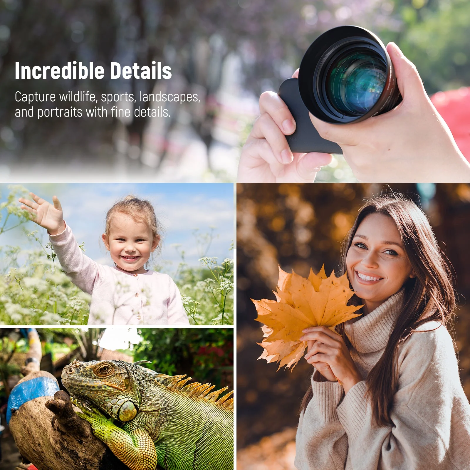 NEEWER LS-59 85mm HD Telephoto Lens with 17mm Lens Thread - Image 16