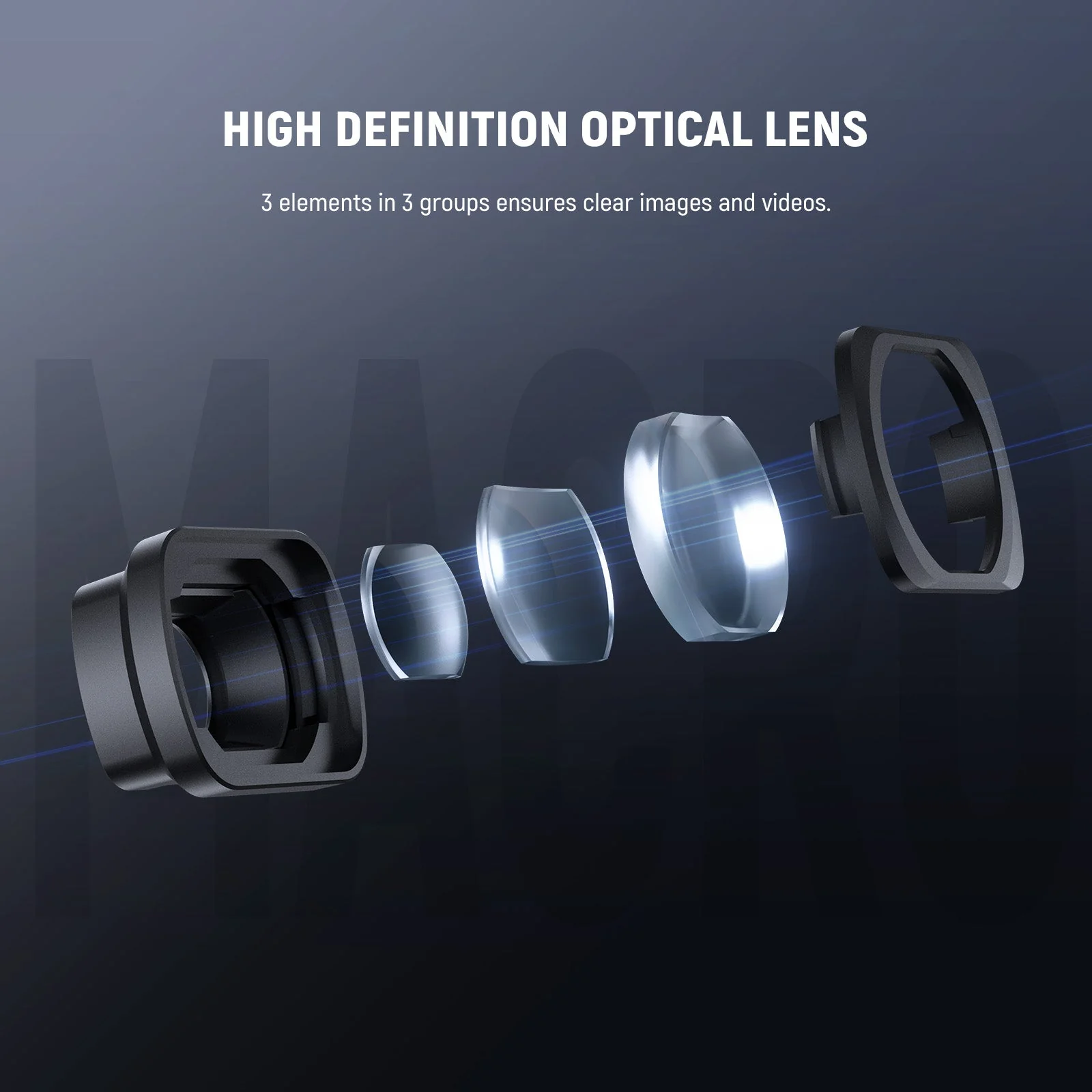 NEEWER LS-64 2X Macro Lens for DJI Osmo Pocket 3 / Pocket 4 - Image 4
