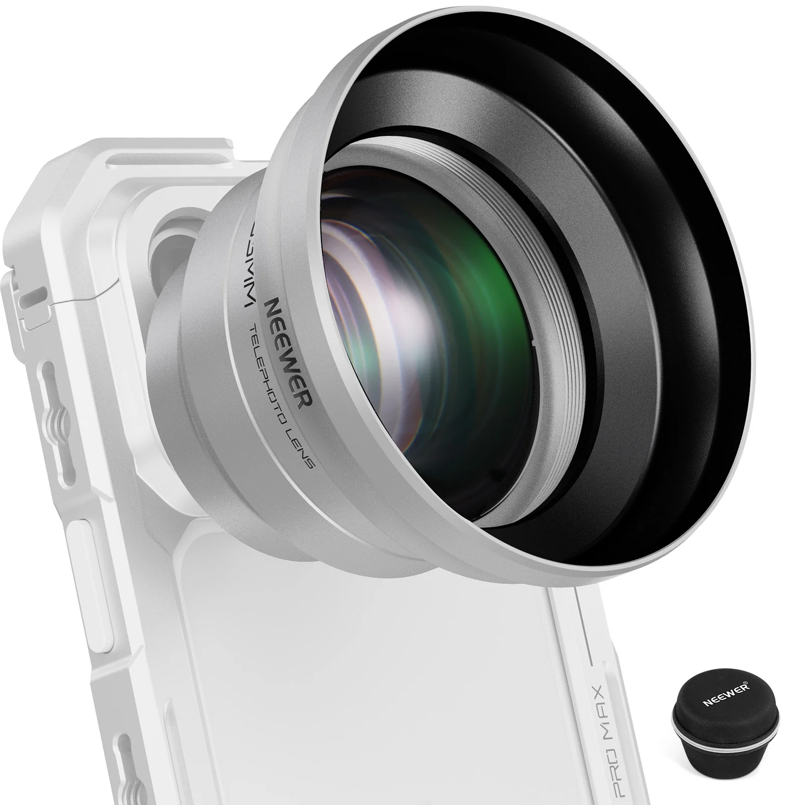 NEEWER LS-66 65mm HD Telephoto Phone Lens with 17mm Thread & Lens Hood - Image 10