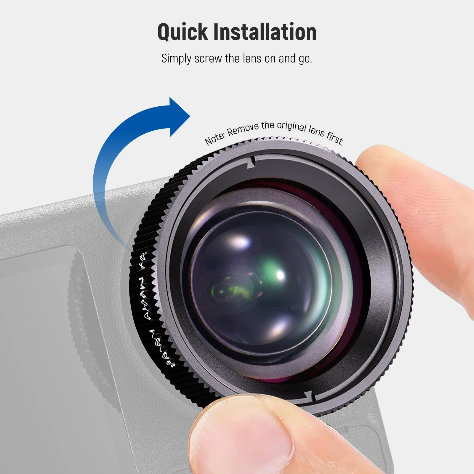 NEEWER LS-68 2X Macro Lens For DJI Osmo Nano/Action 5 Pro/4 - Image 5