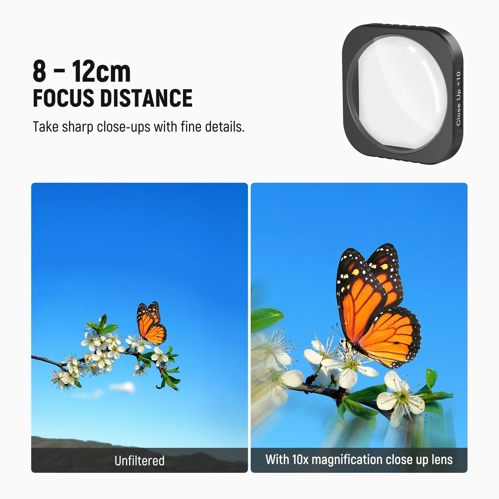 NEEWER LS-C40 10X Macro Lens For Insta360 Ace Pro/Ace Pro 2 - Image 3