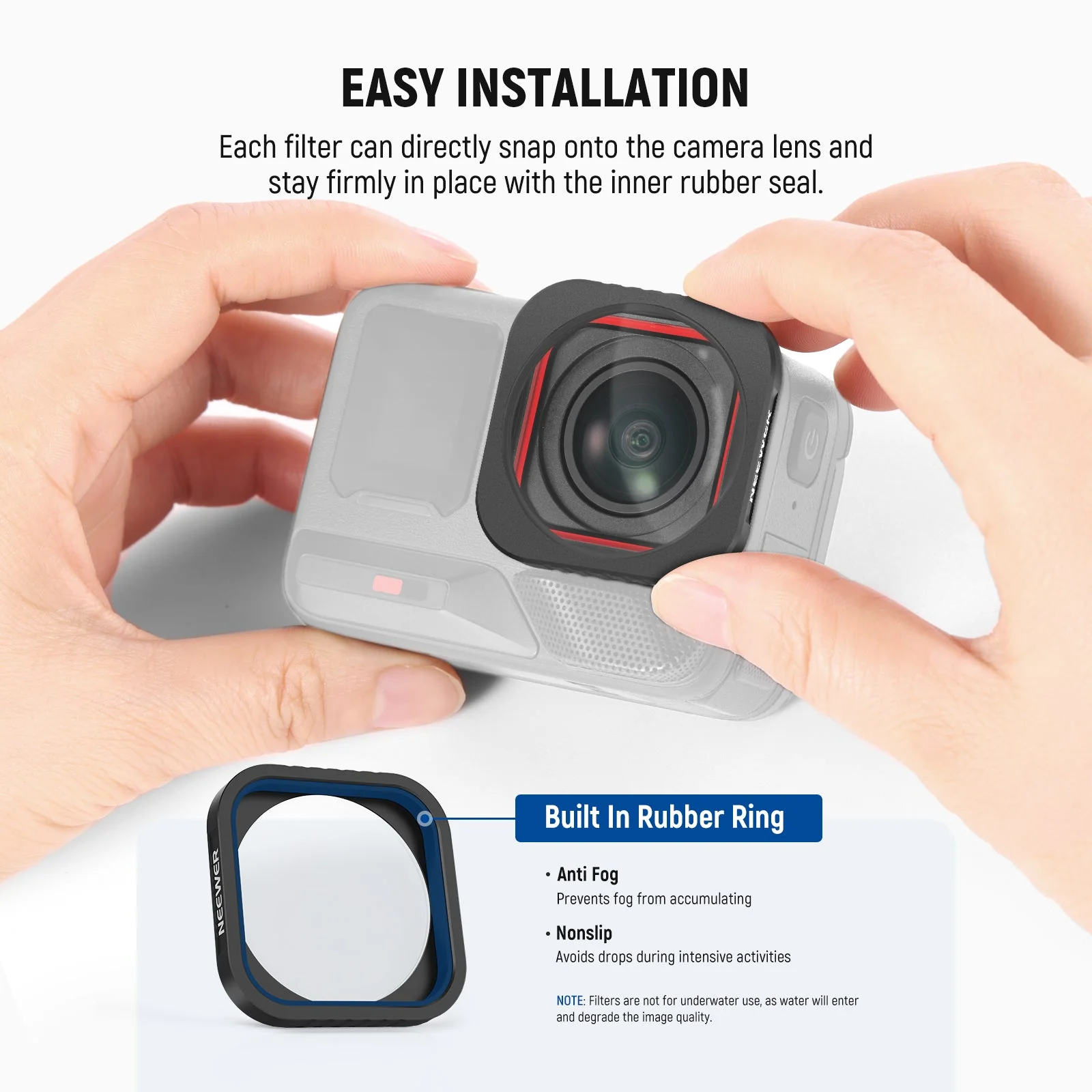 NEEWER LS-C40 10X Macro Lens For Insta360 Ace Pro/Ace Pro 2 - Image 6