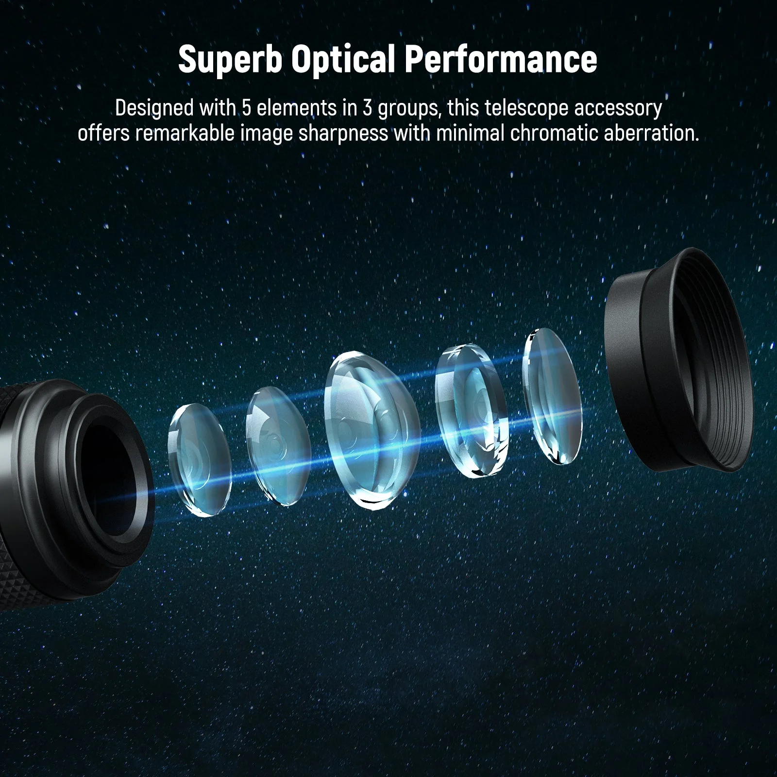 NEEWER LS-T22 Zoom Telescope Eyepiece - Image 5