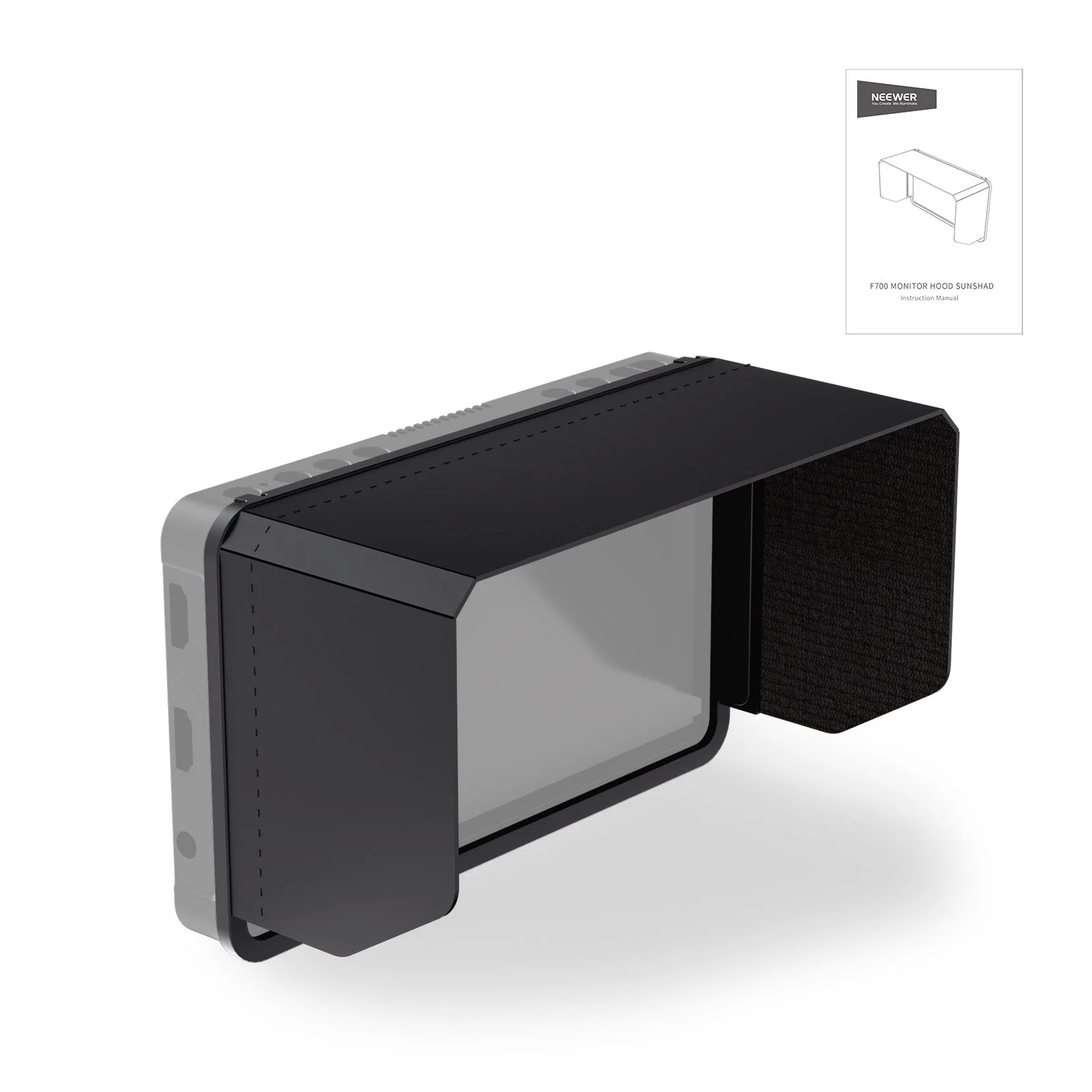NEEWER MA007 Monitor Sunshade Hood for F700 Monitor